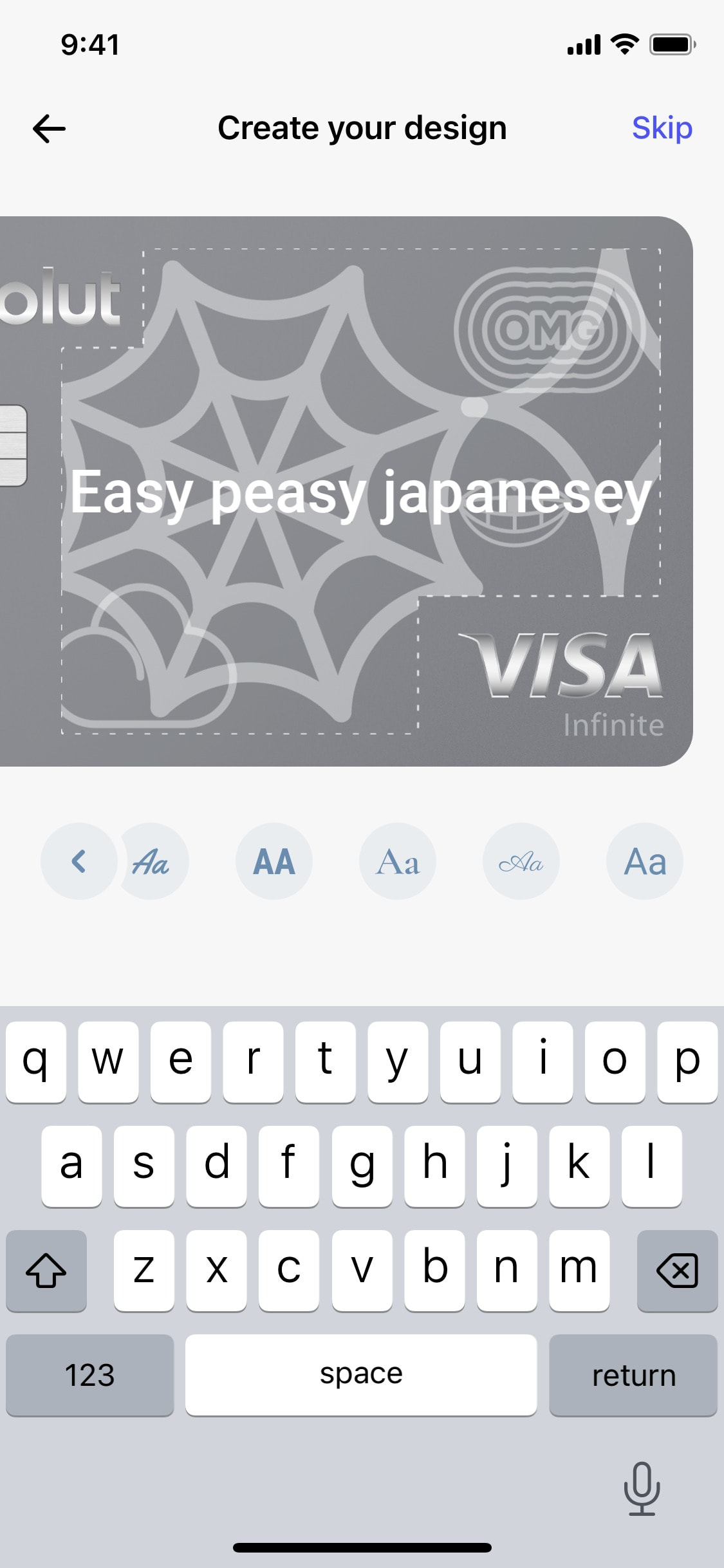 Revolut iOS screen 61