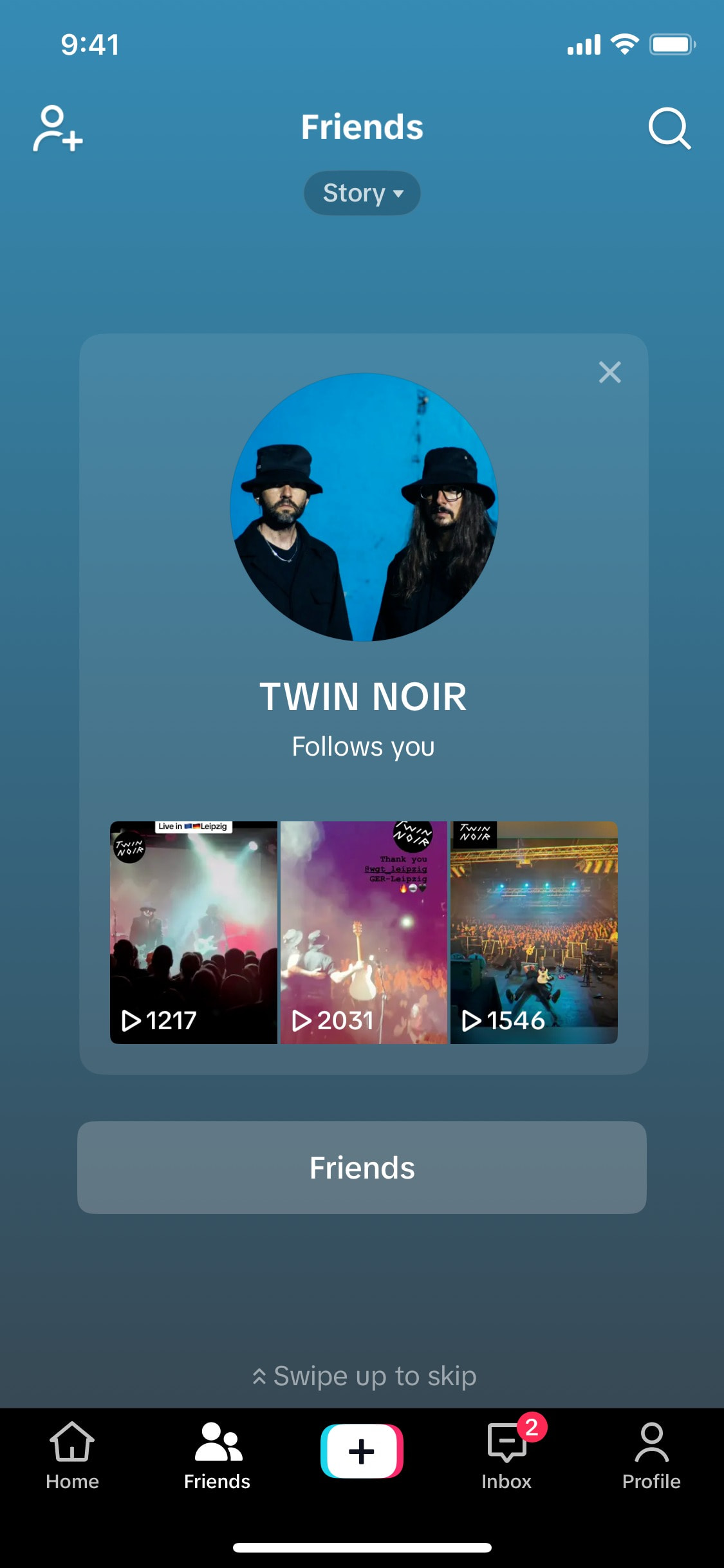 TikTok iOS screen 787