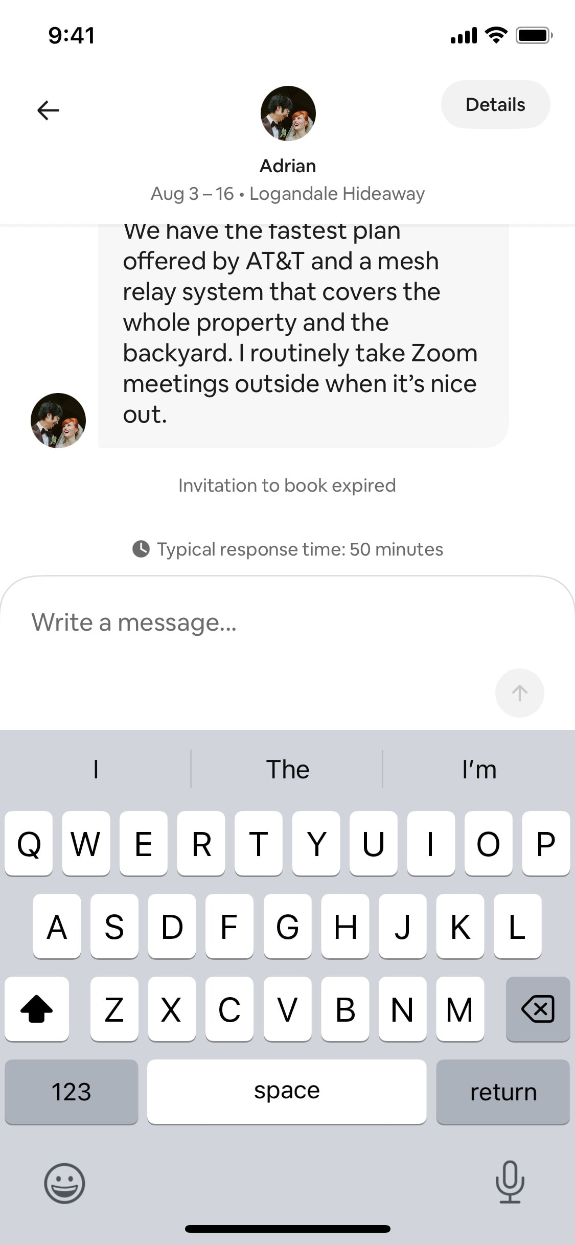 Airbnb iOS screen 199