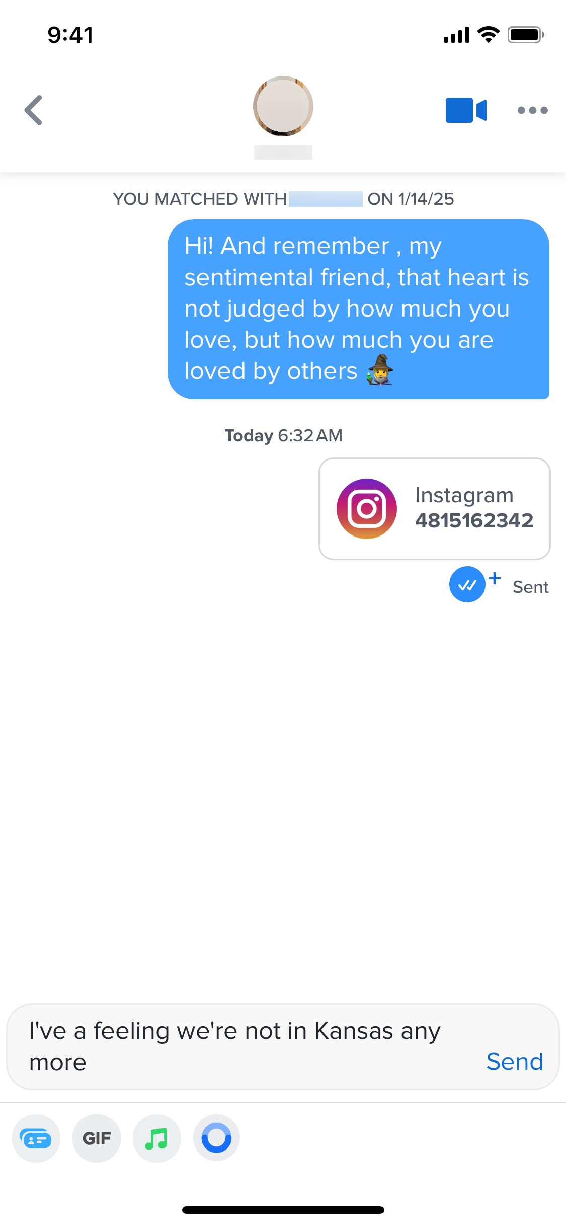 Tinder iOS screen 203
