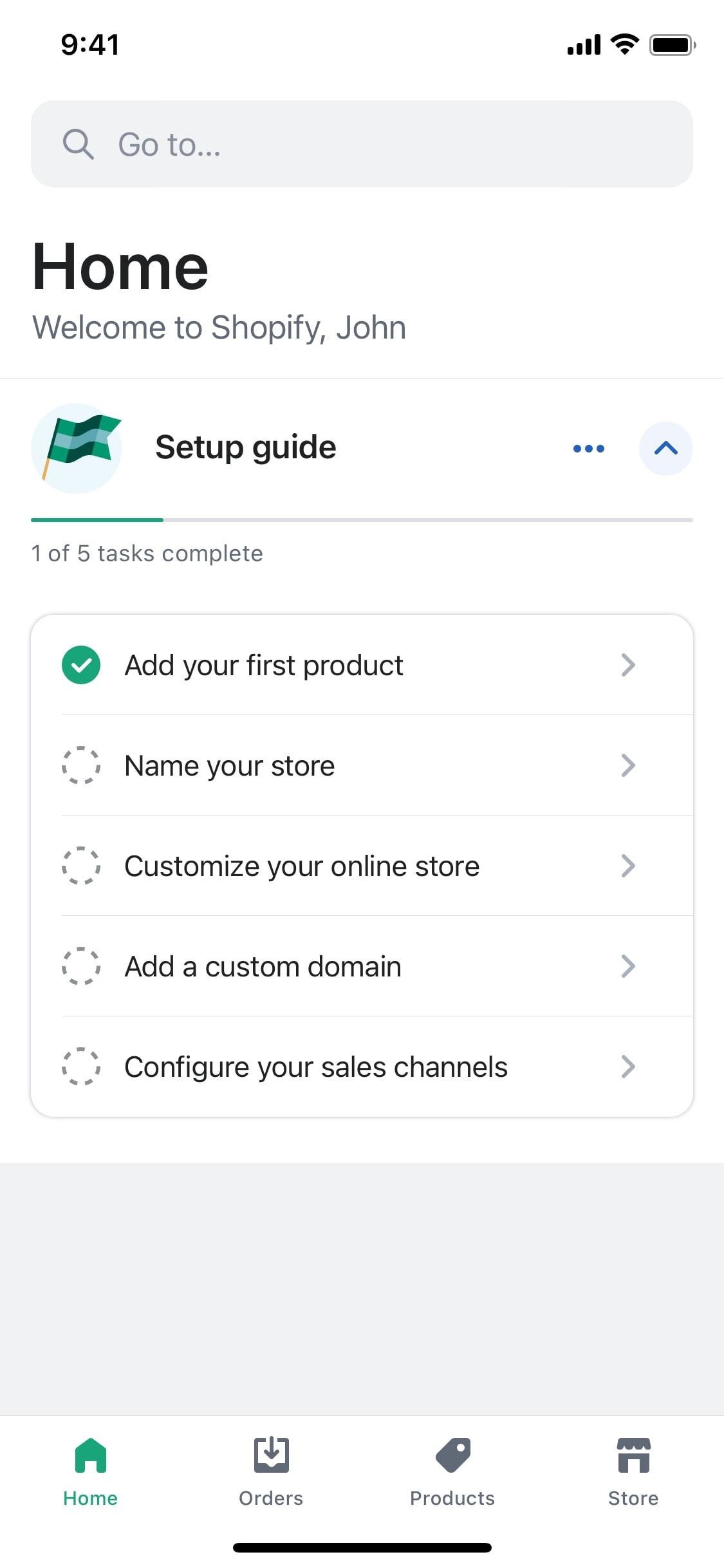 Shopify iOS screen 581