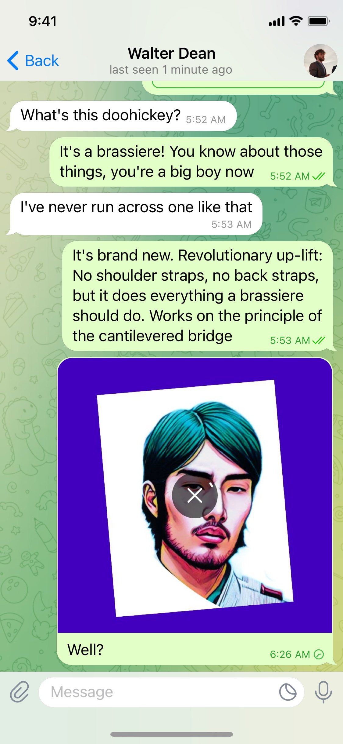 Telegram iOS screen 35