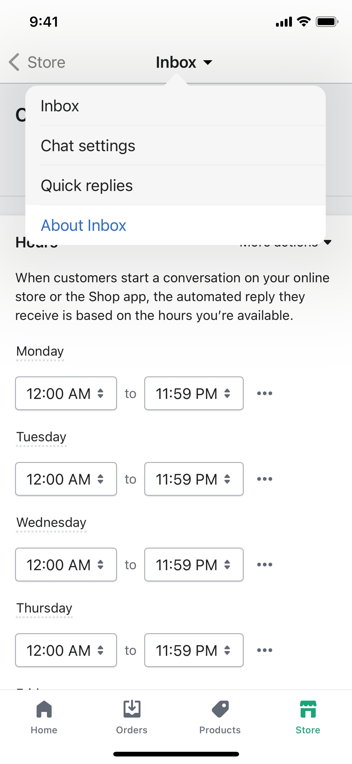 Shopify iOS screen 539