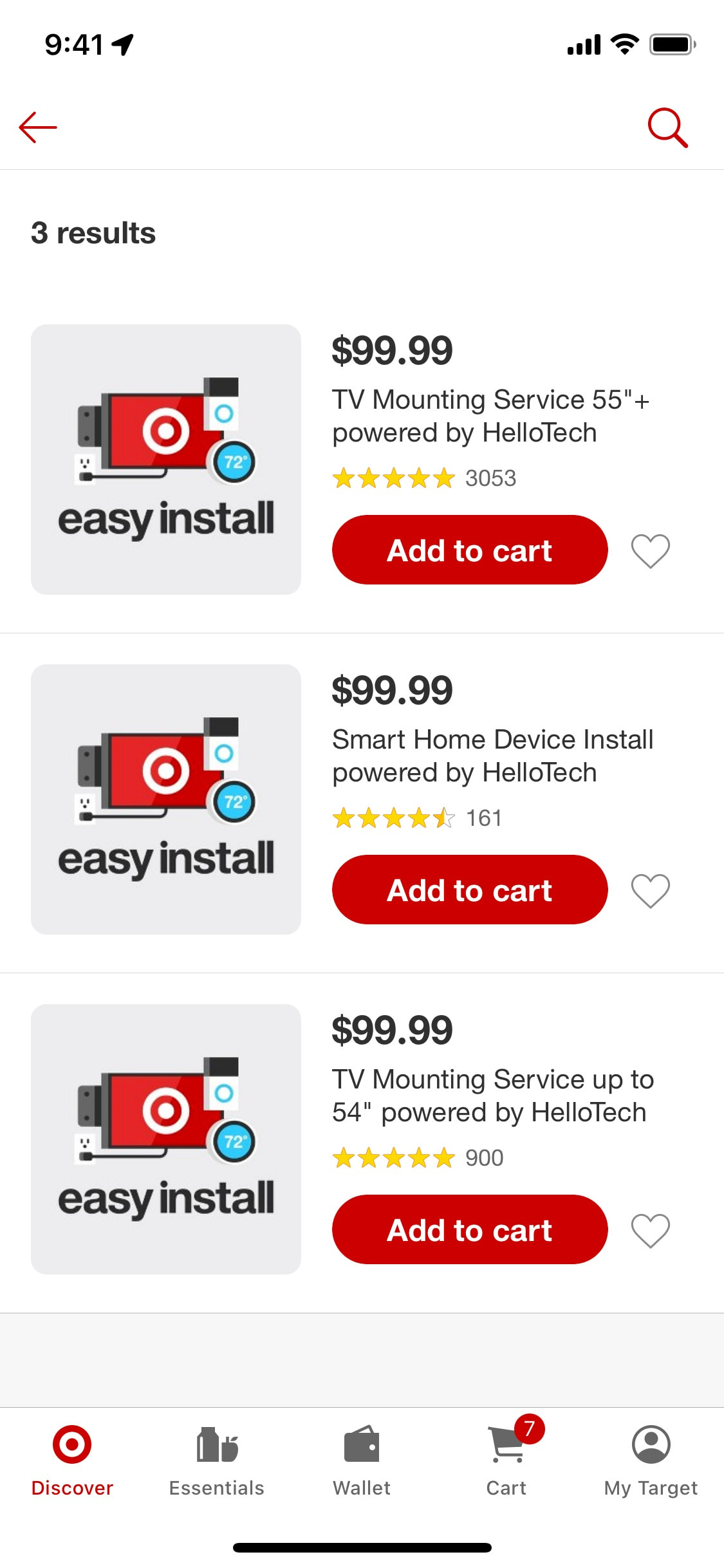 Target iOS screen 633