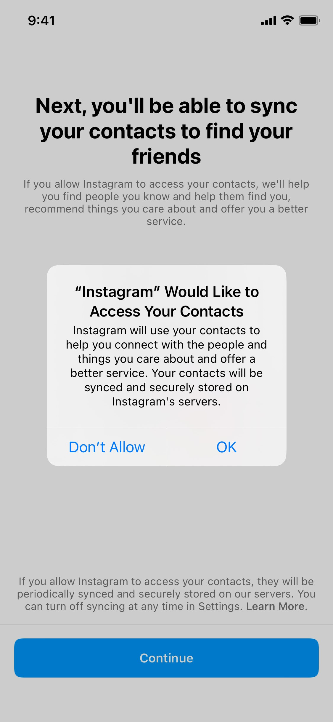 Instagram iOS screen 290