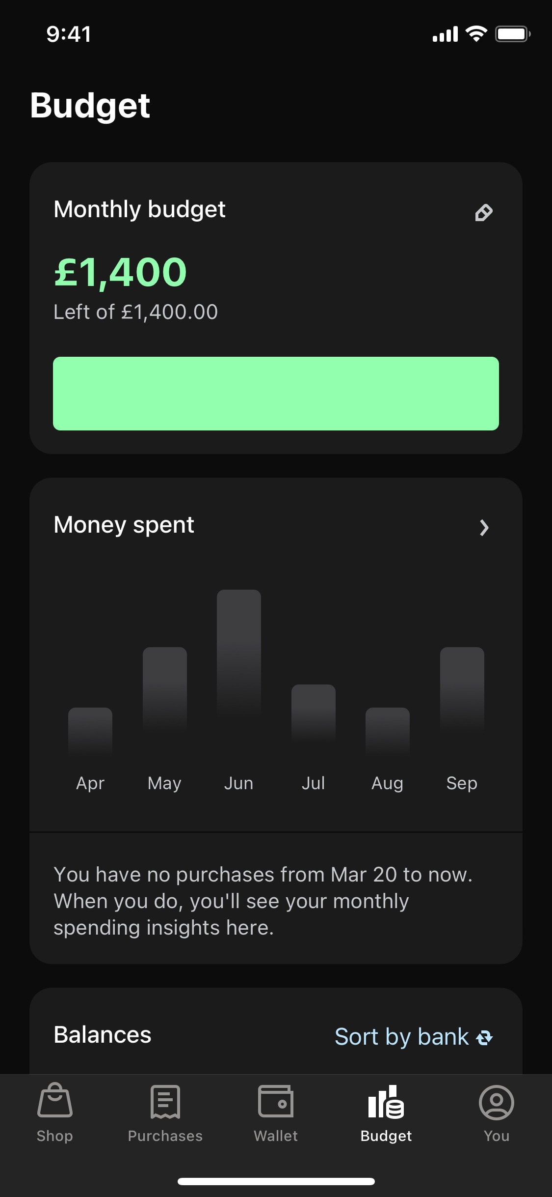Klarna iOS screen 361