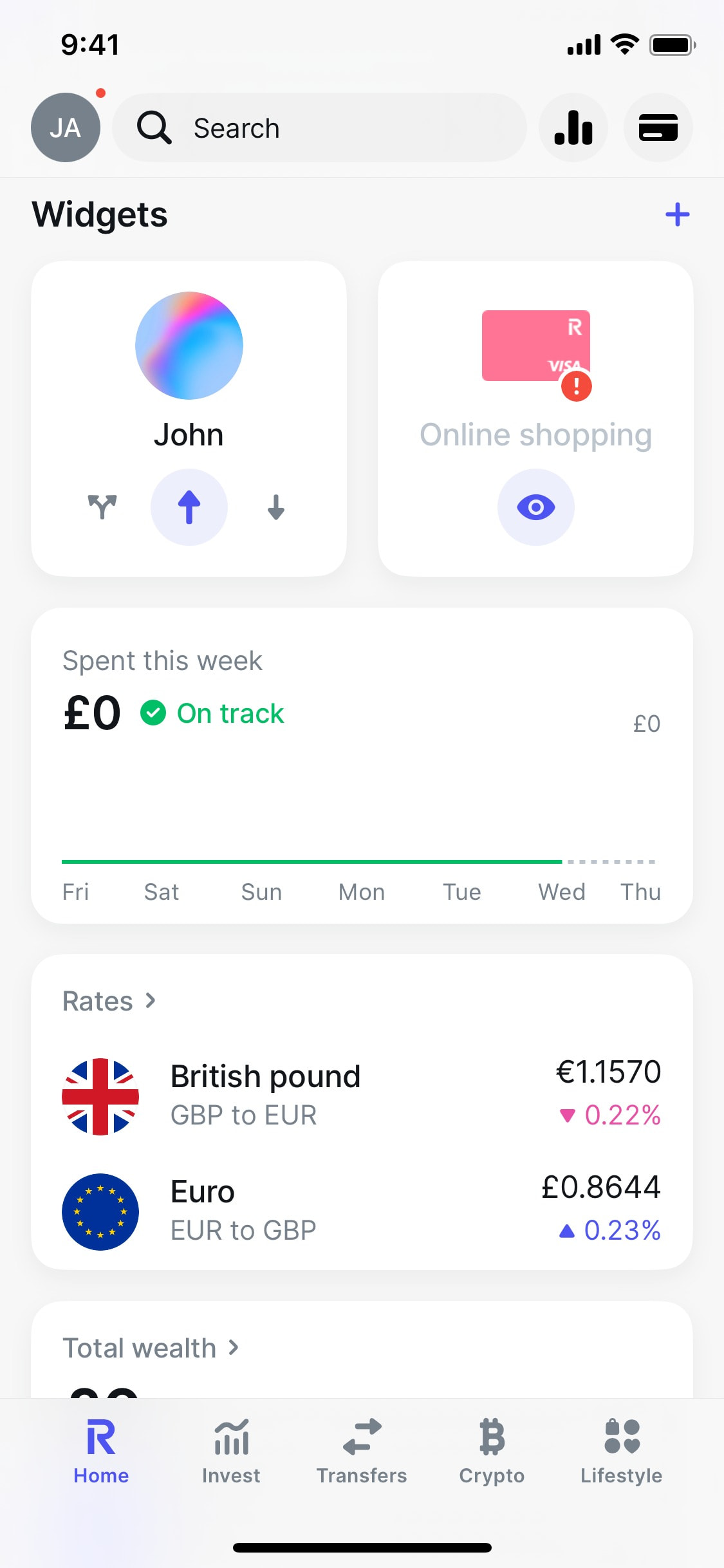 Revolut iOS screen 34
