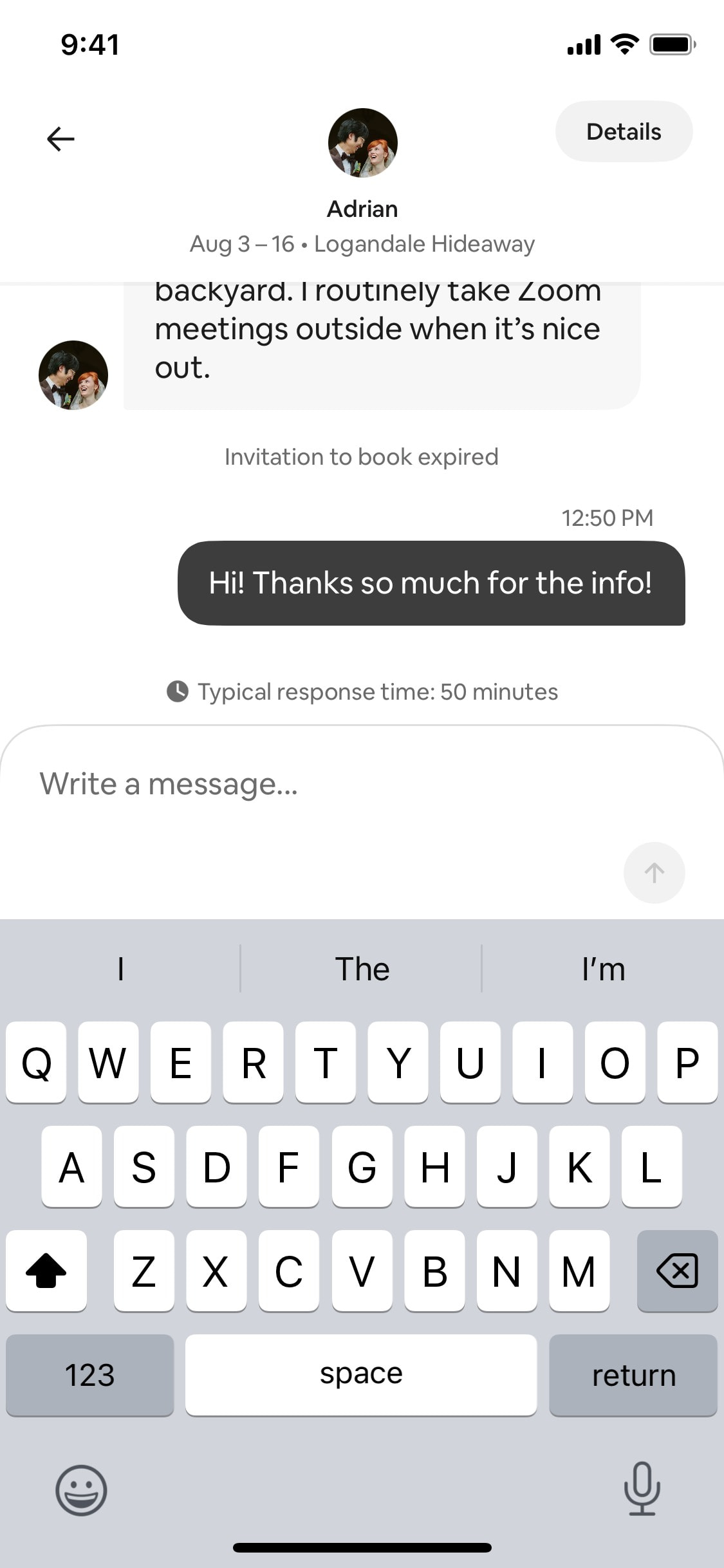 Airbnb iOS screen 111
