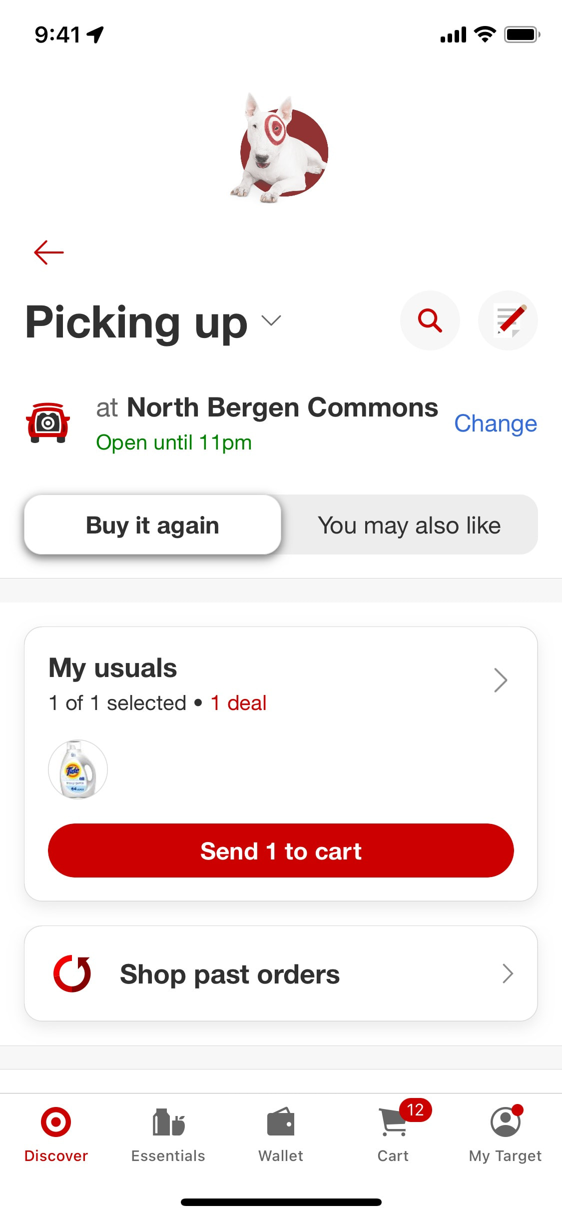 Target iOS screen 671