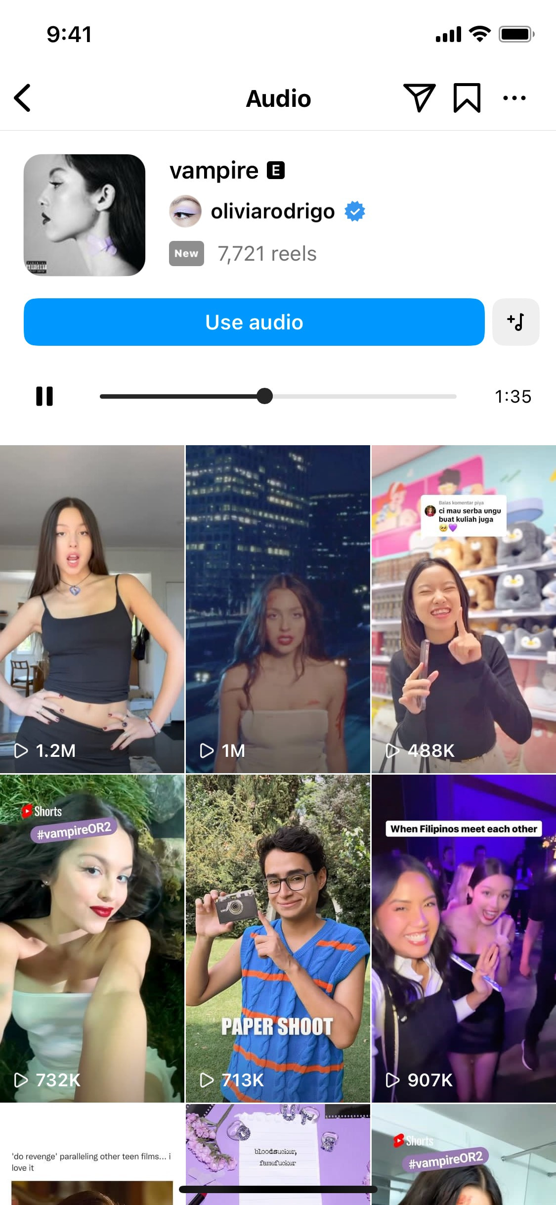 Instagram iOS screen 875