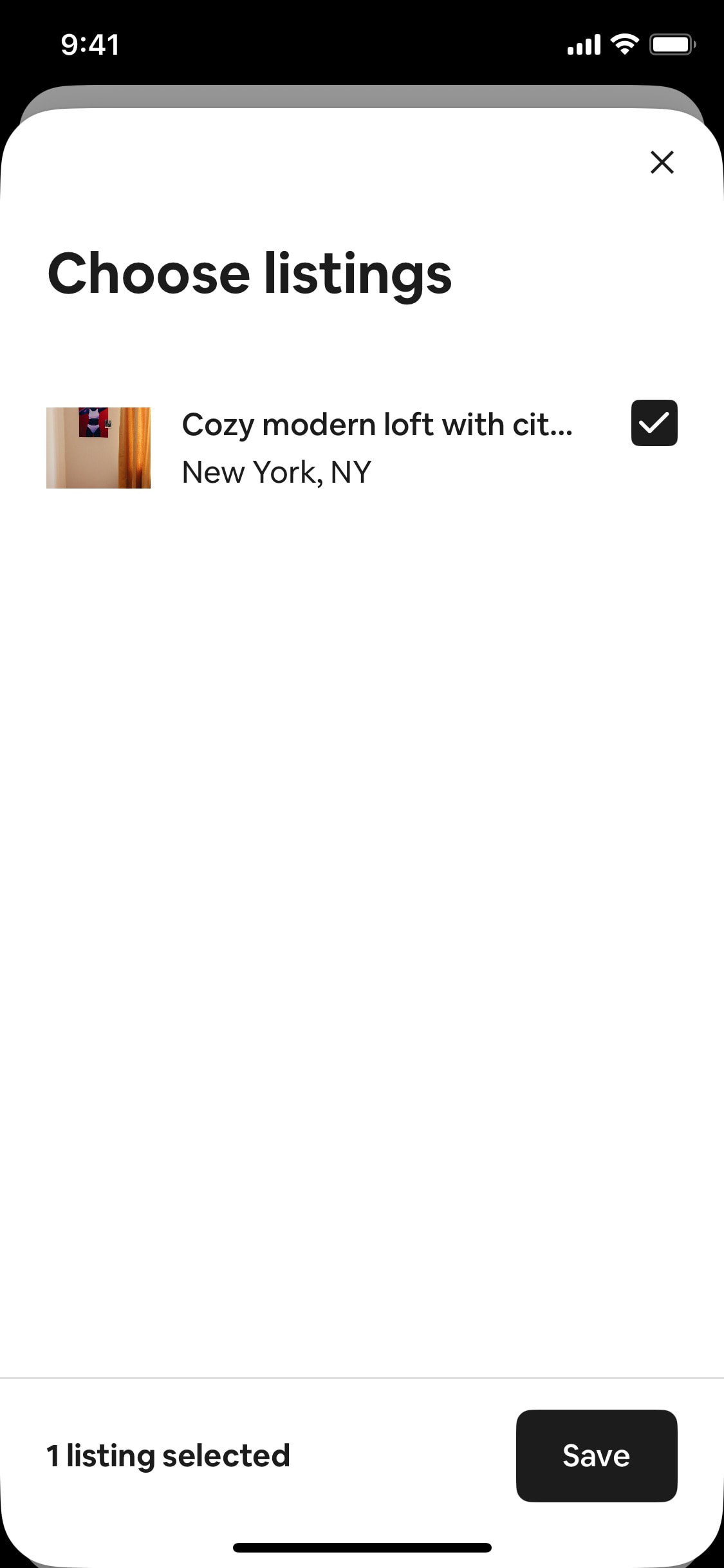 Airbnb iOS screen 327