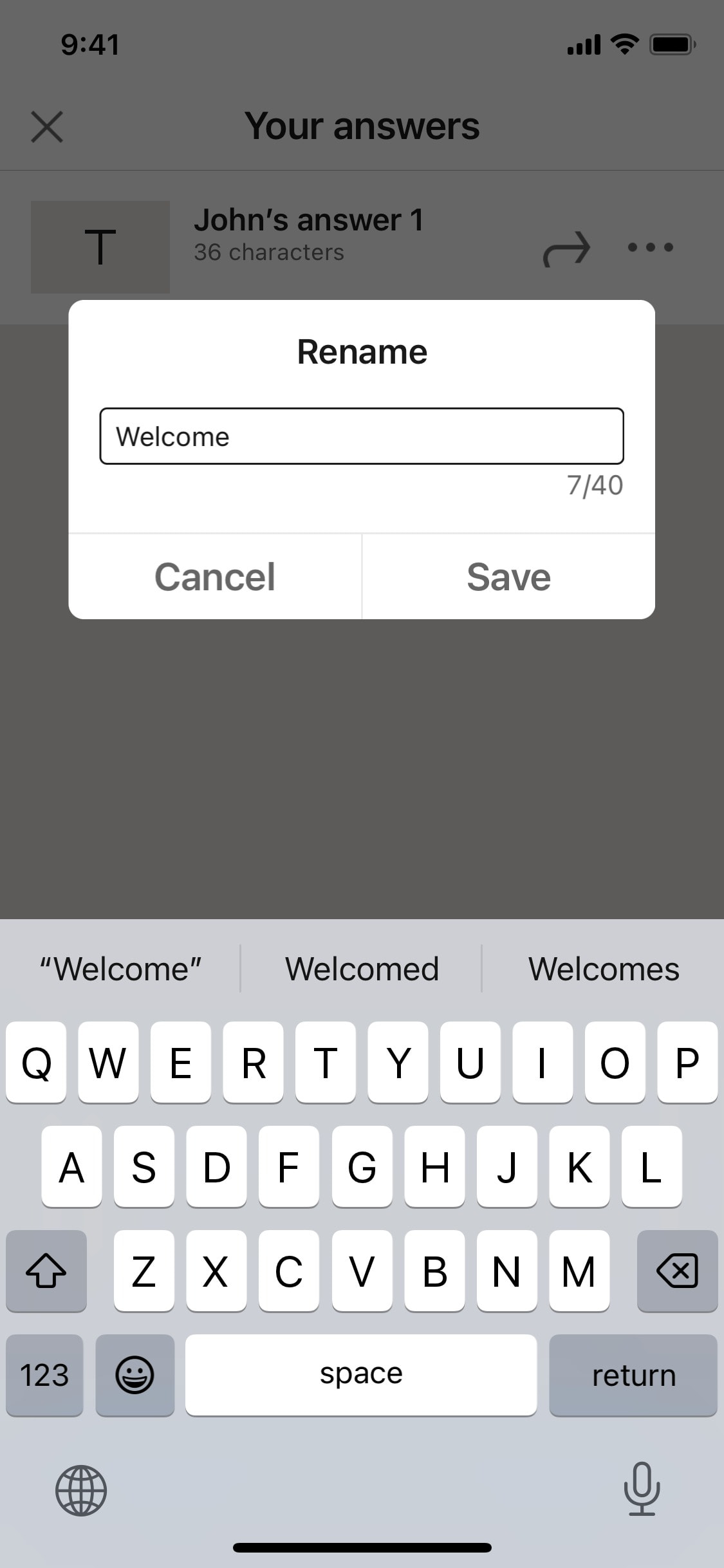 LinkedIn iOS screen 365