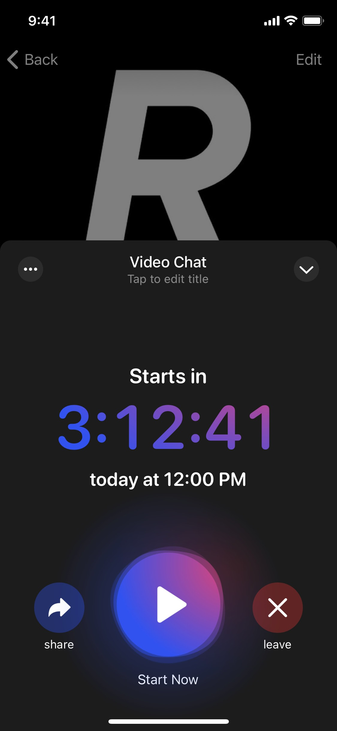 Telegram iOS screen 408