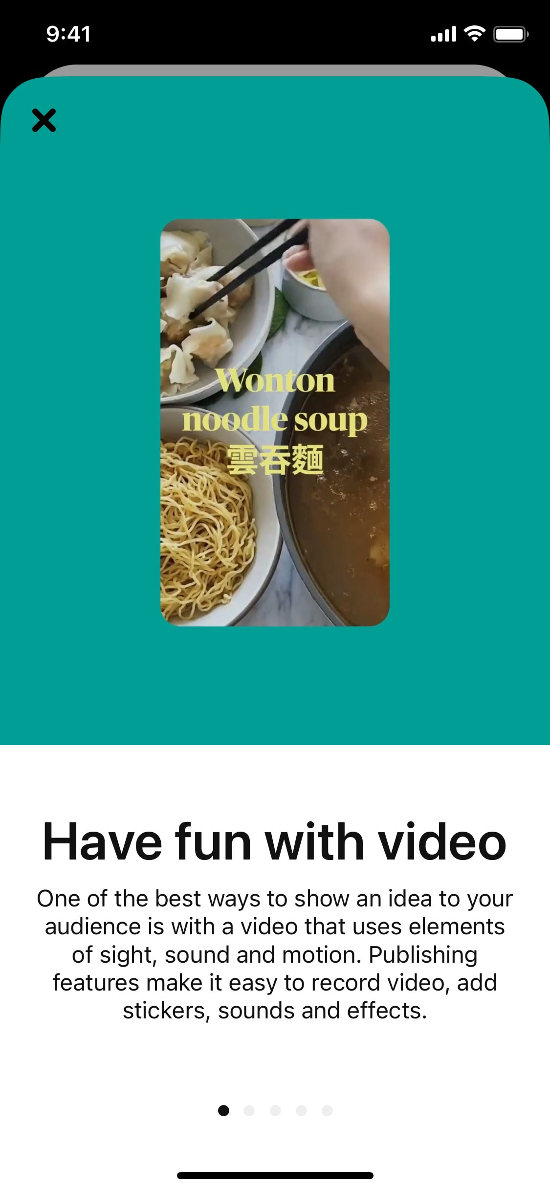 Pinterest iOS screen 207