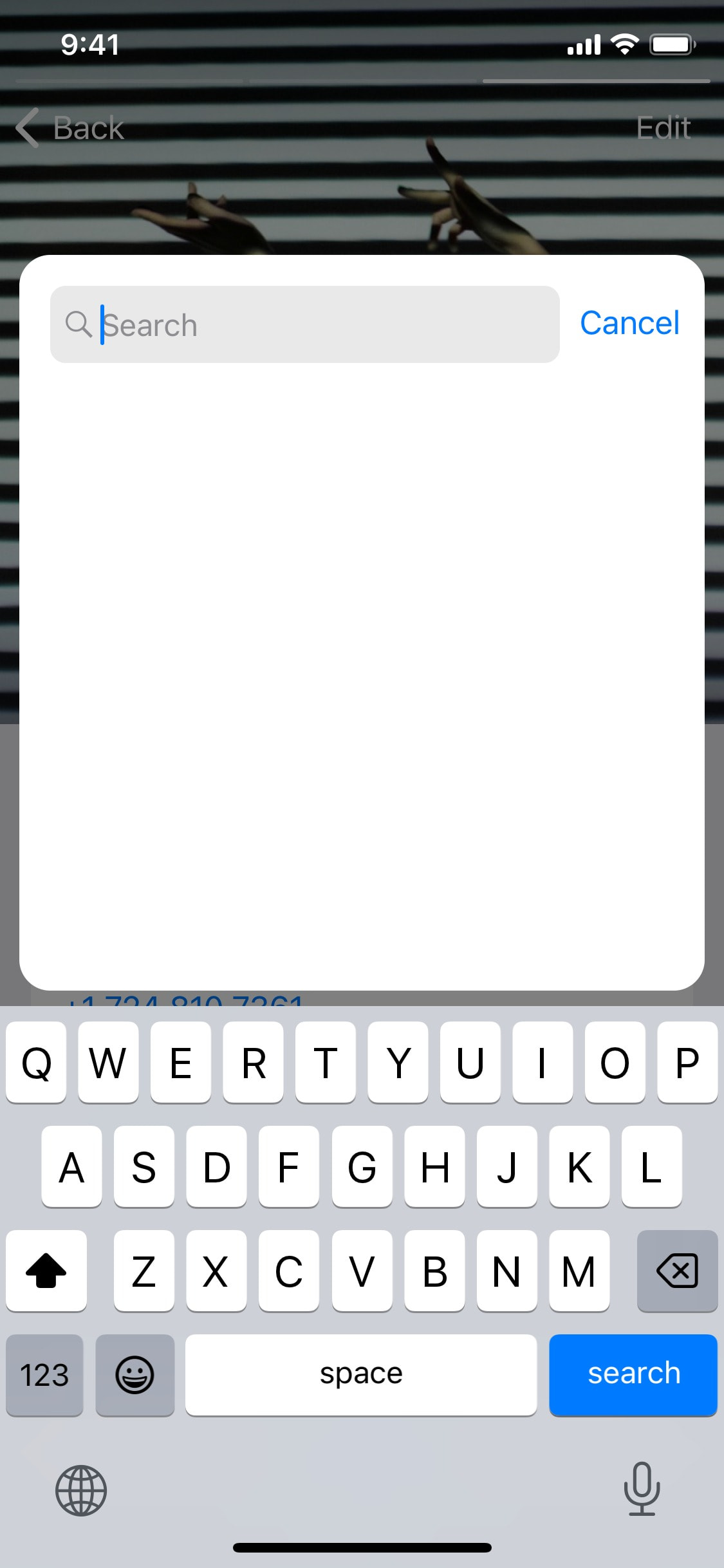Telegram iOS screen 599