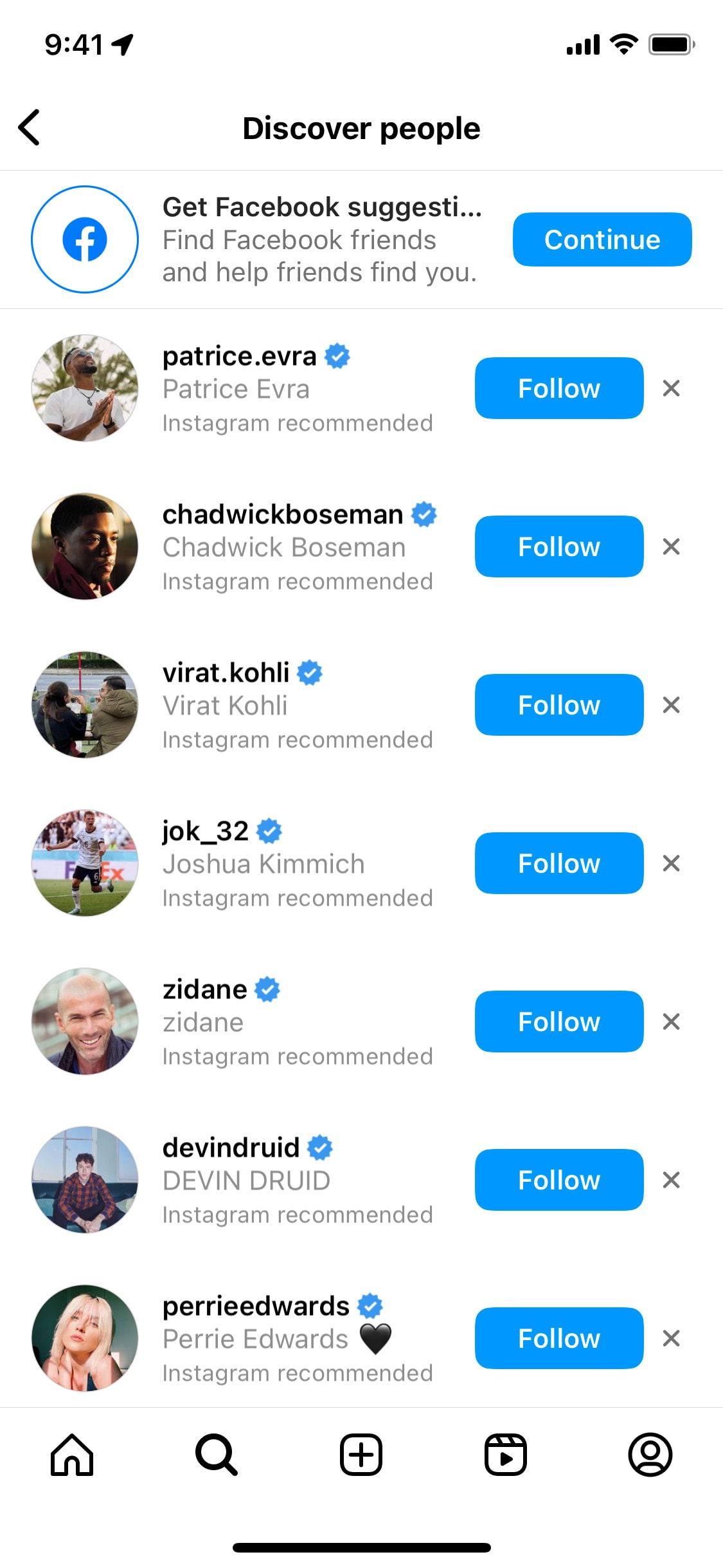 Instagram iOS screen 69