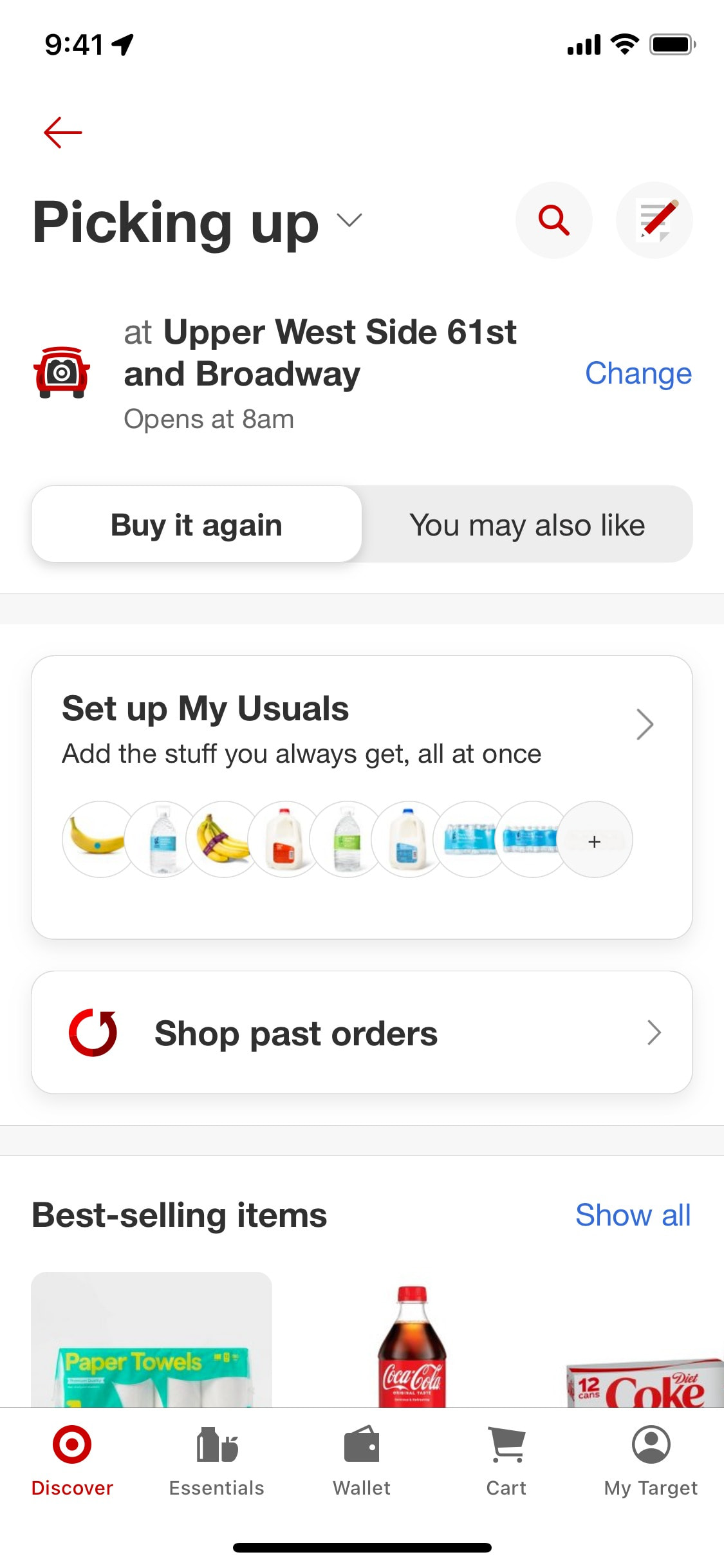 Target iOS screen 49