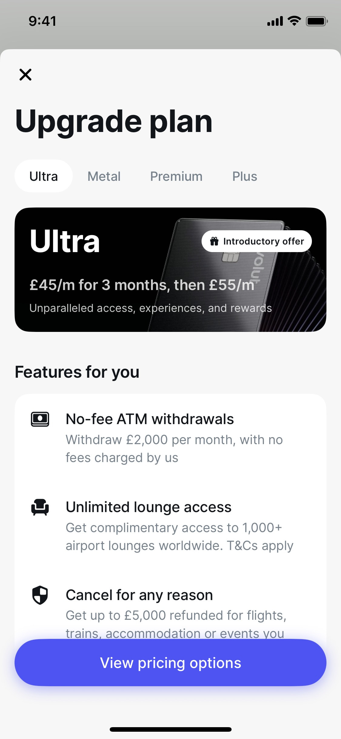 Revolut iOS screen 629
