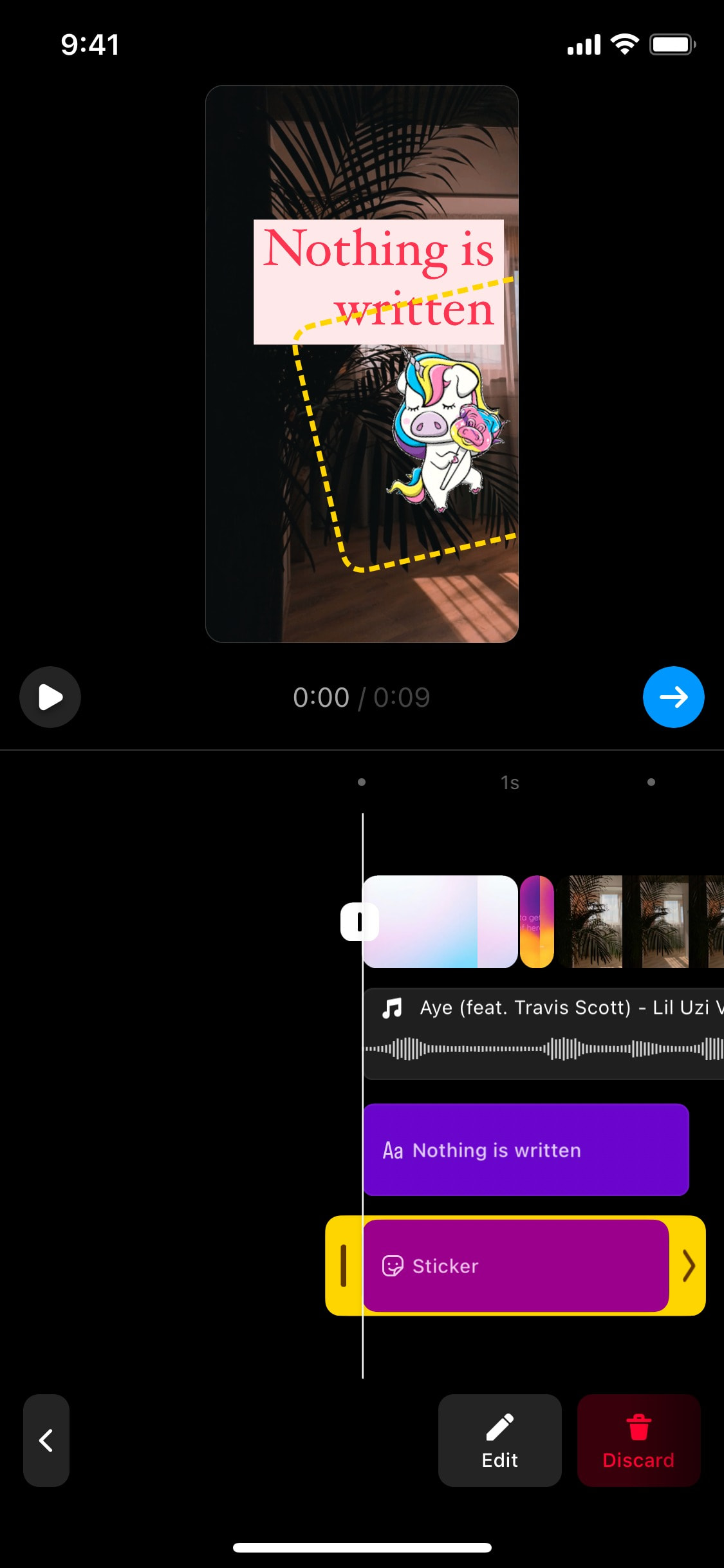 Instagram iOS screen 755