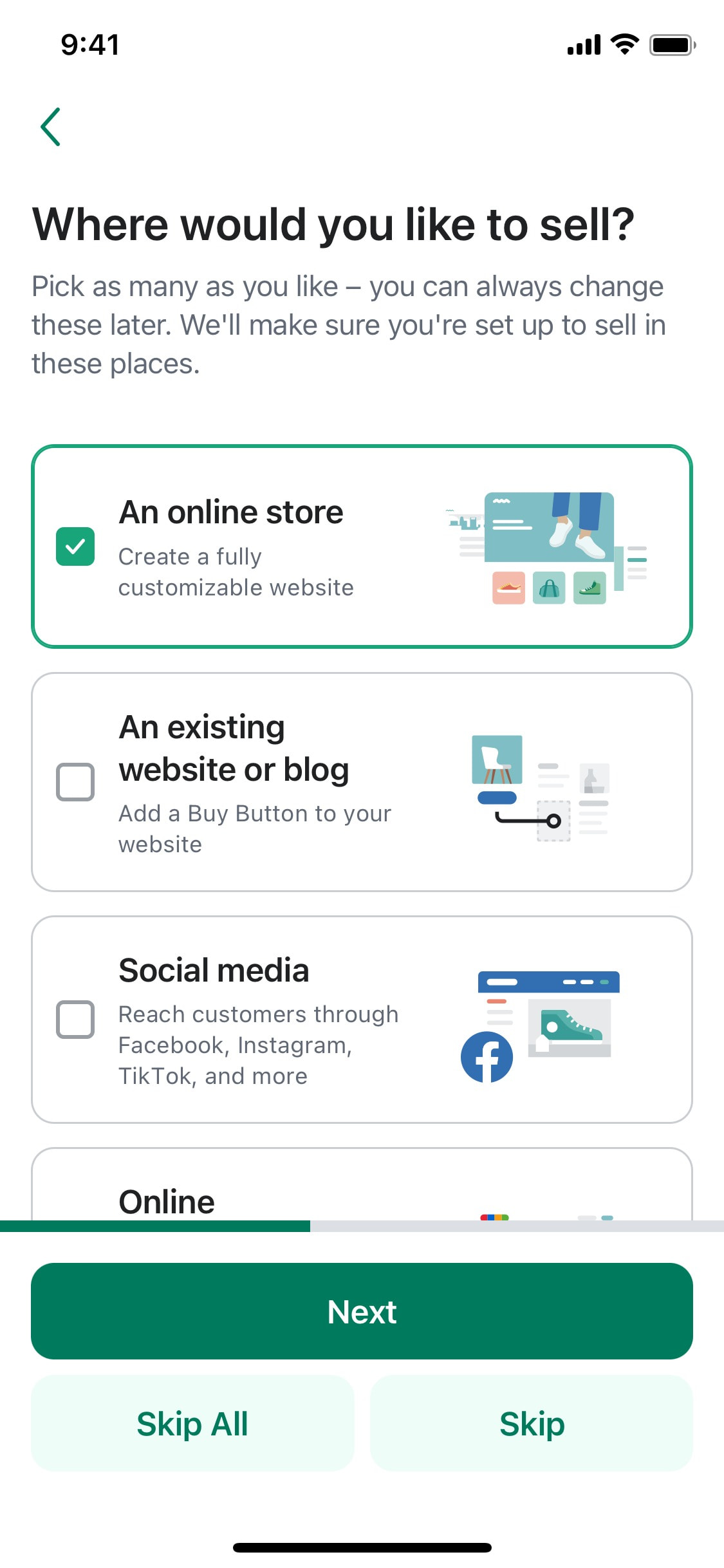 Shopify iOS screen 112