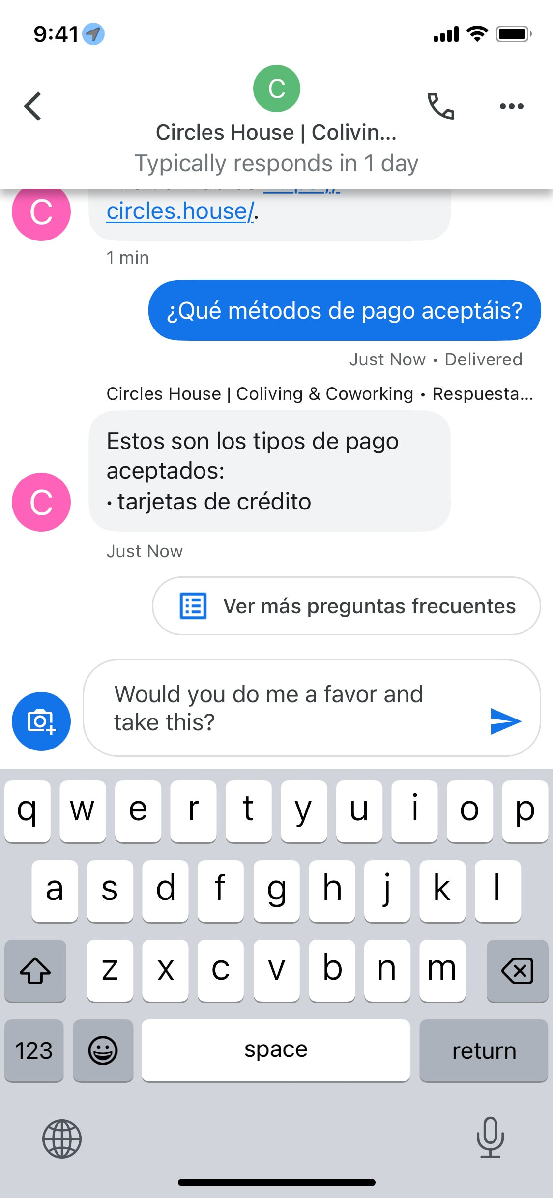 Google Maps iOS screen 318