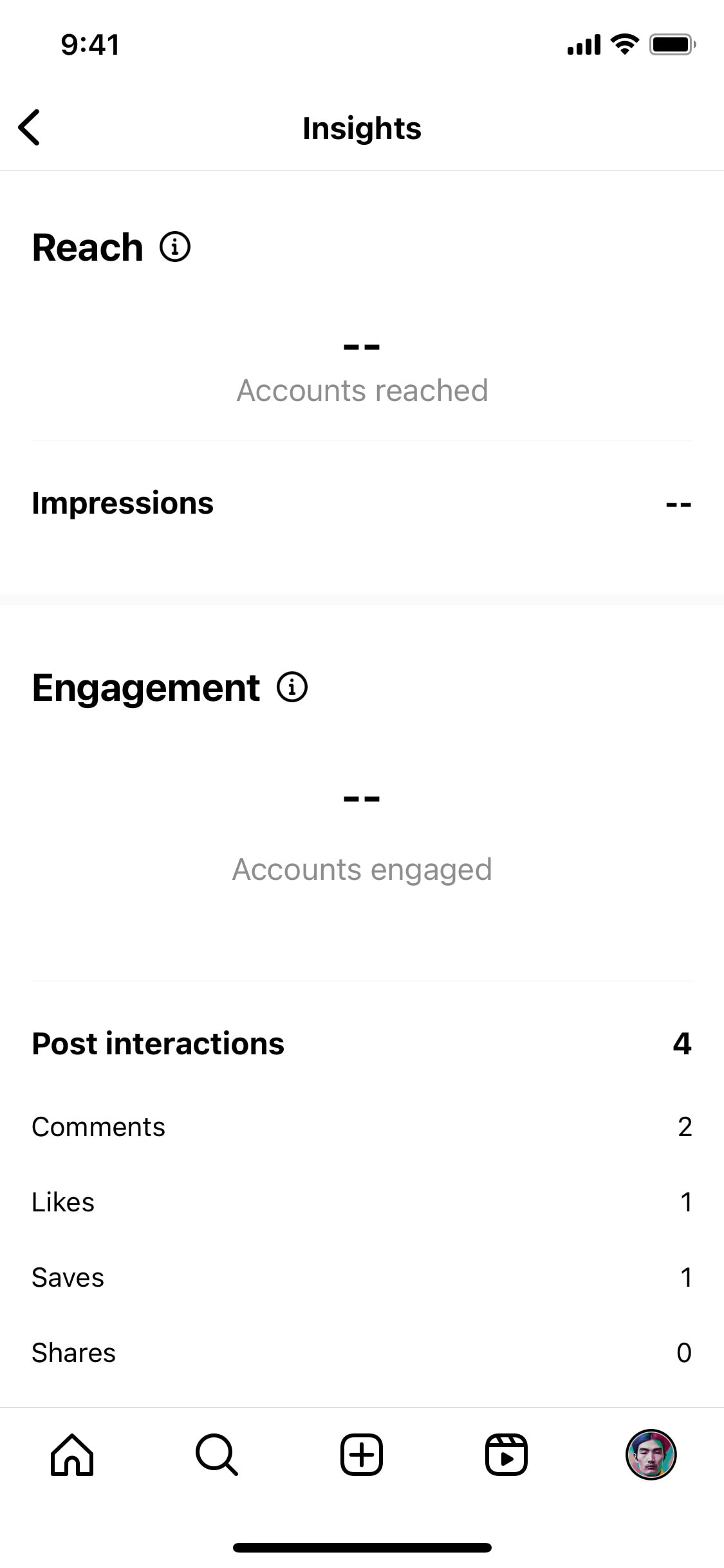 Instagram iOS screen 589