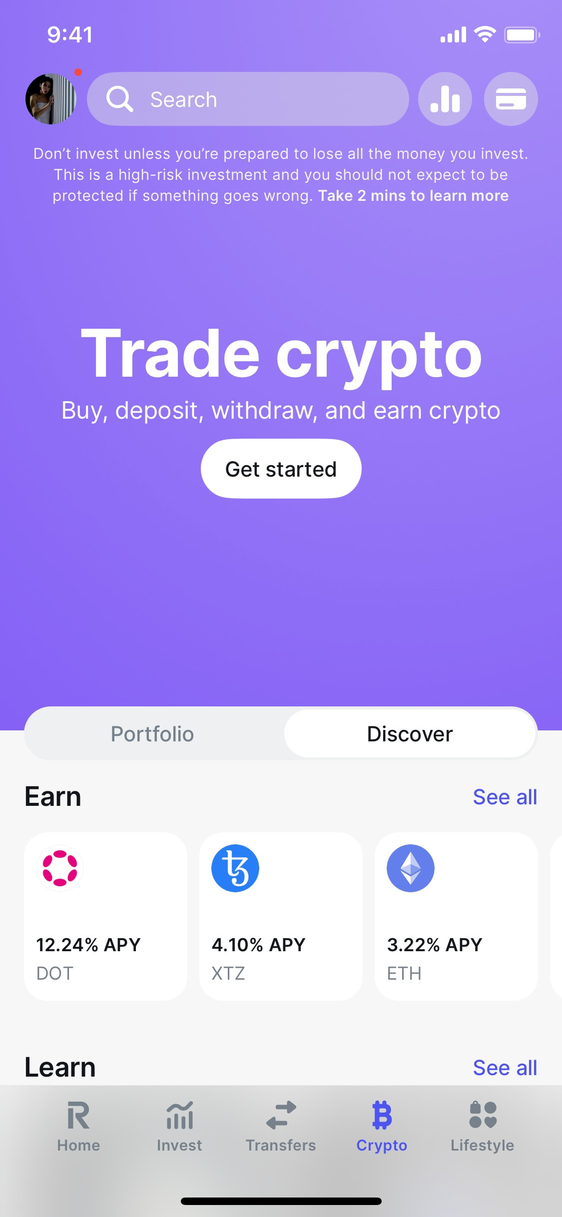 Revolut iOS screen 69