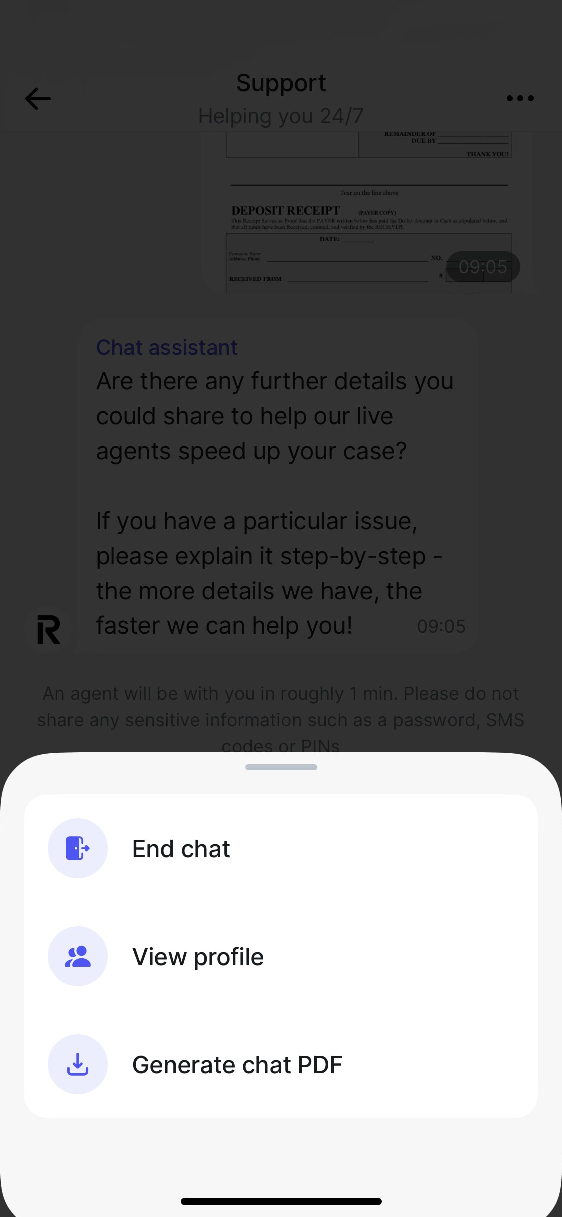 Revolut iOS screen 487