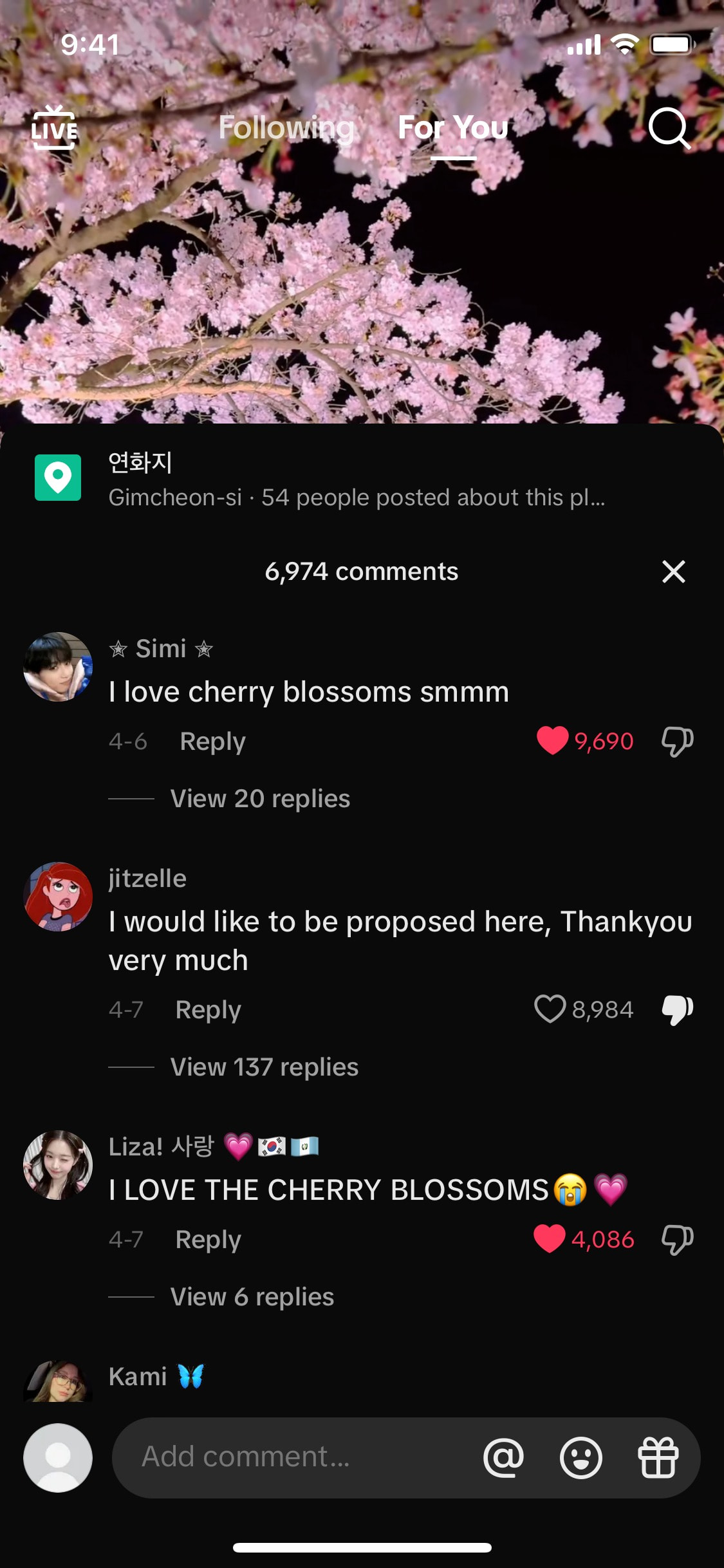 TikTok iOS screen 120