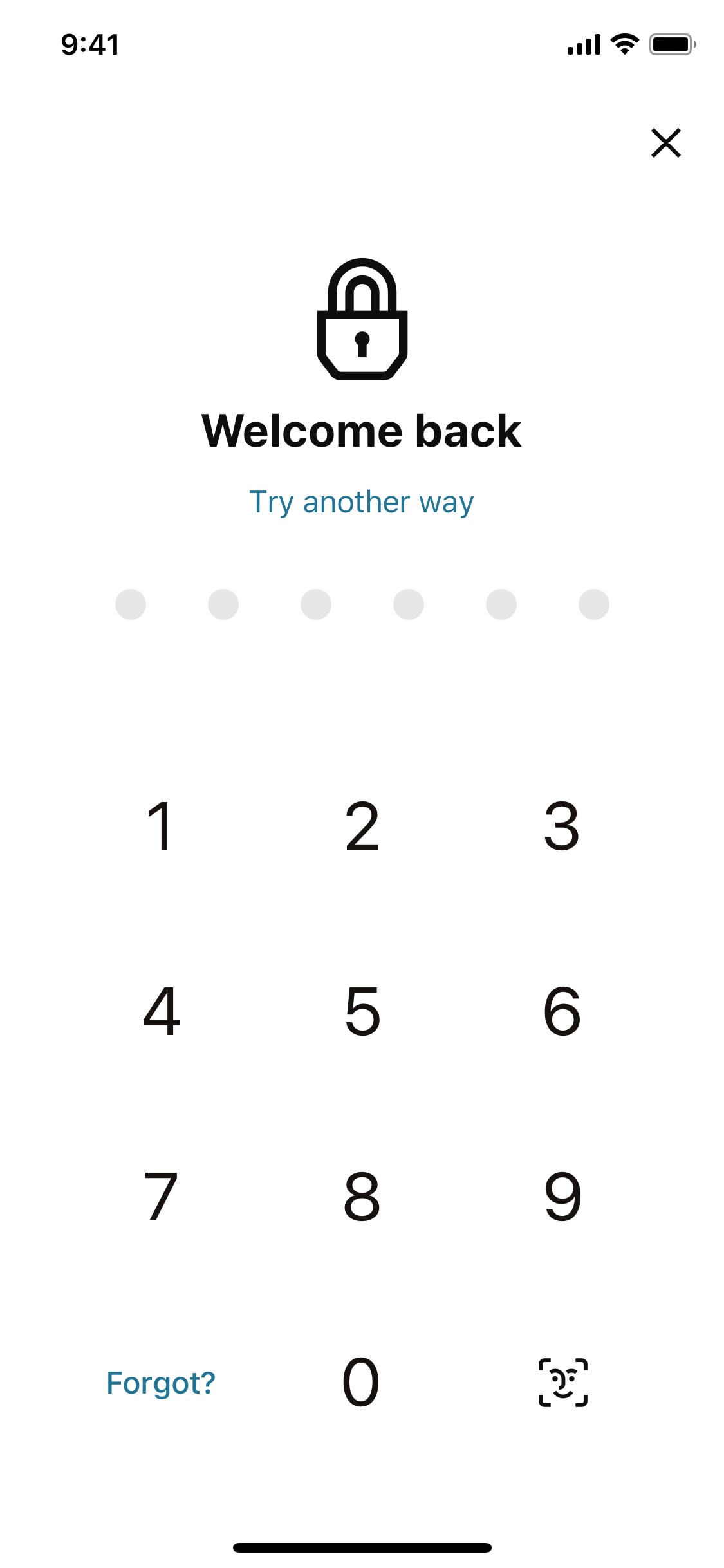 Klarna iOS screen 138