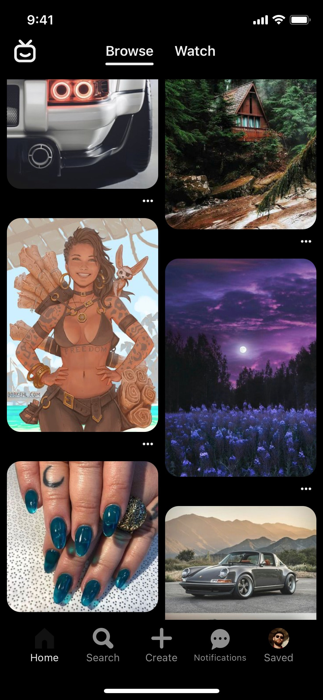 Pinterest iOS screen 139