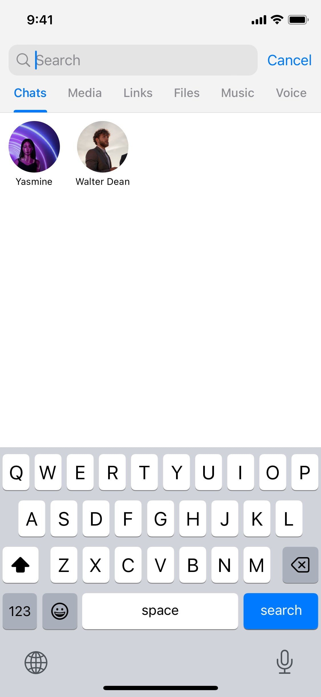 Telegram iOS screen 441