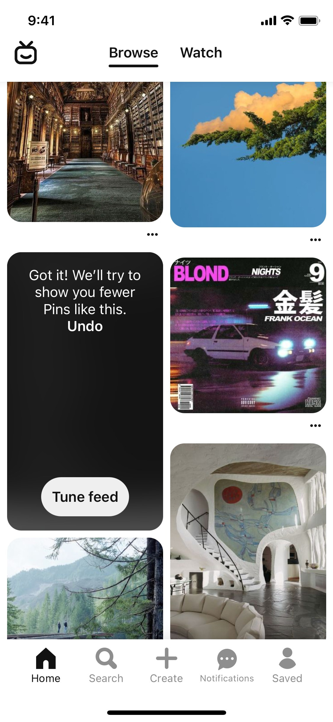 Pinterest iOS screen 64