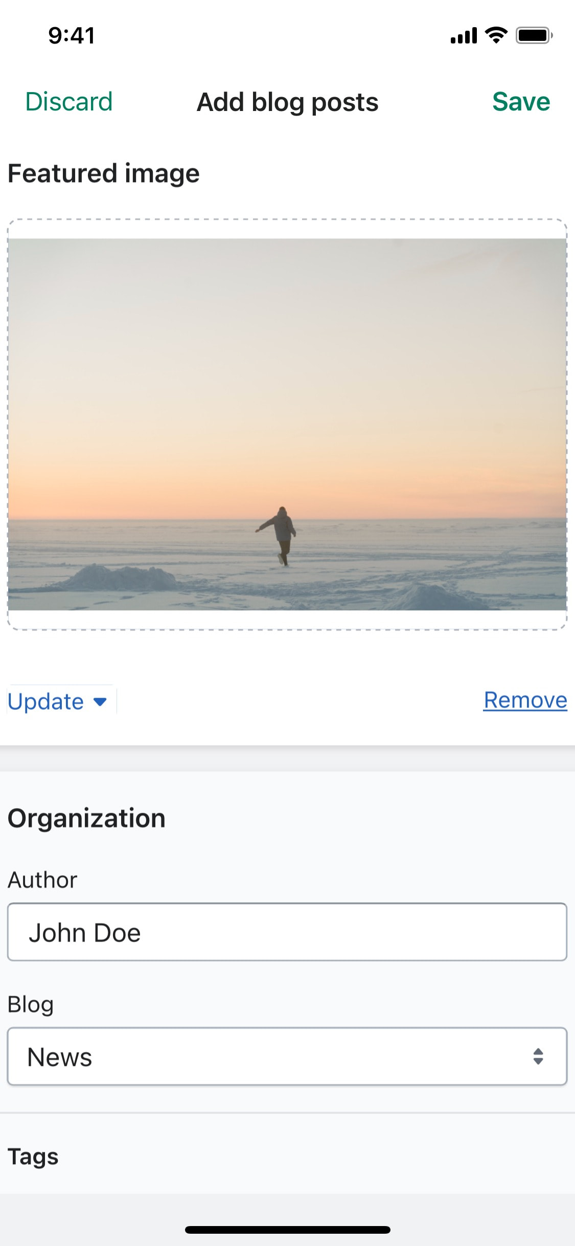 Shopify iOS screen 346