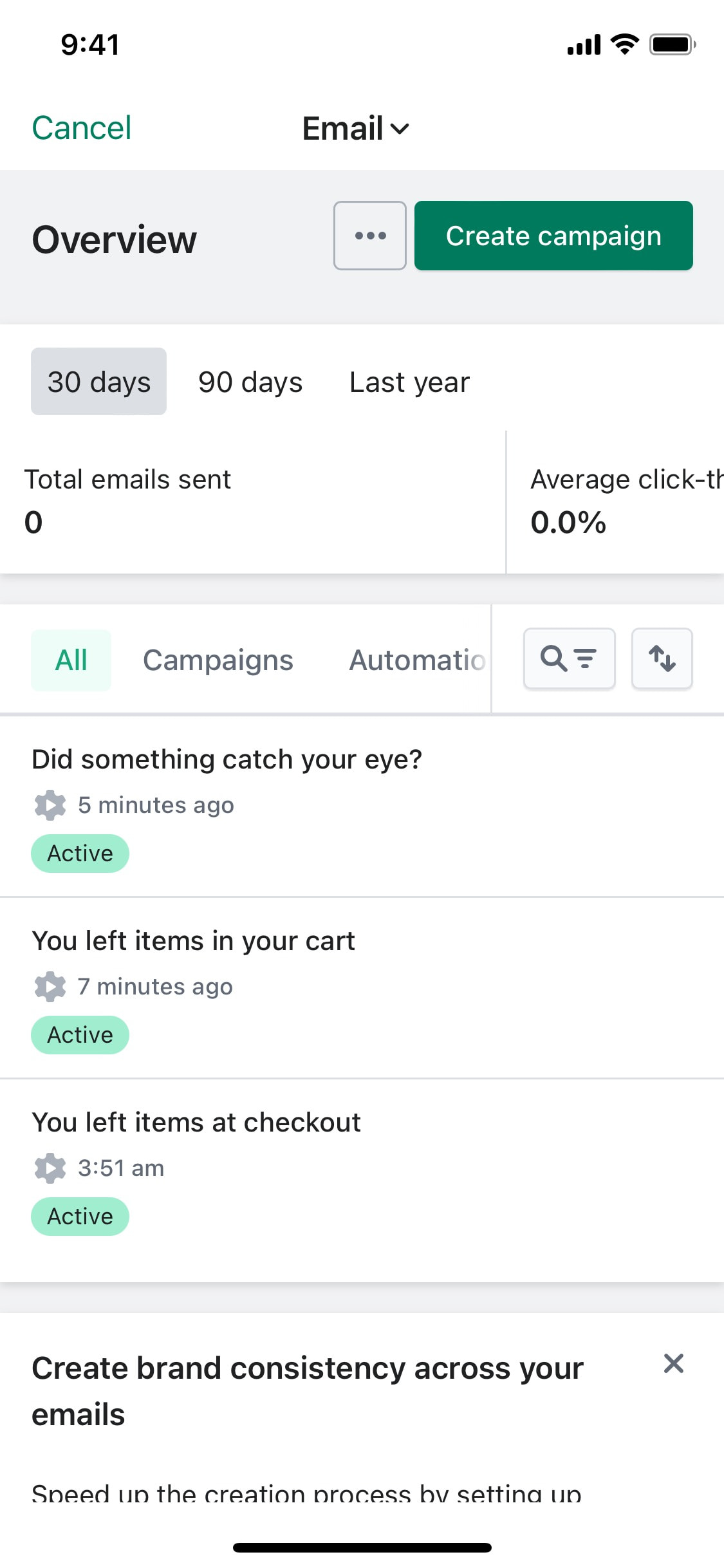 Shopify iOS screen 201
