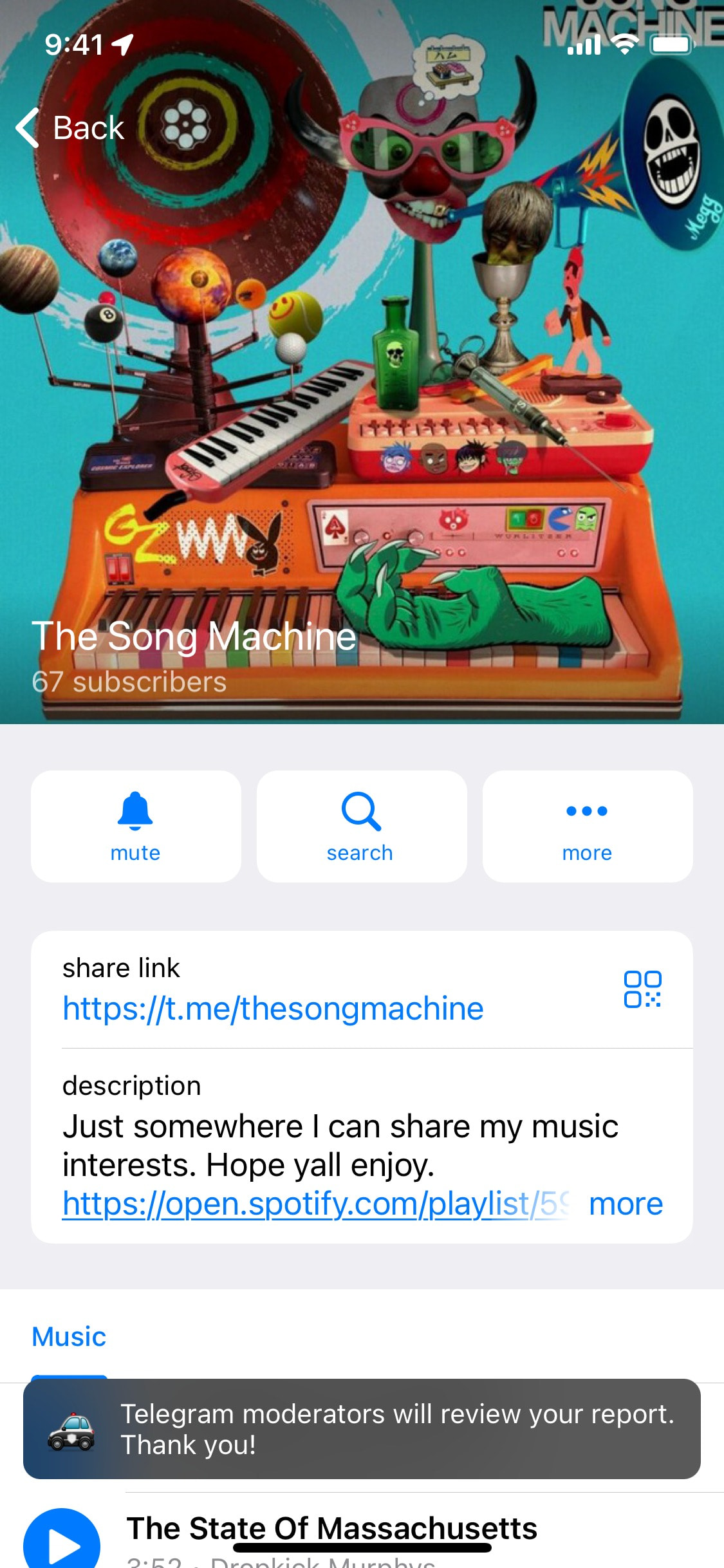 Telegram iOS screen 24