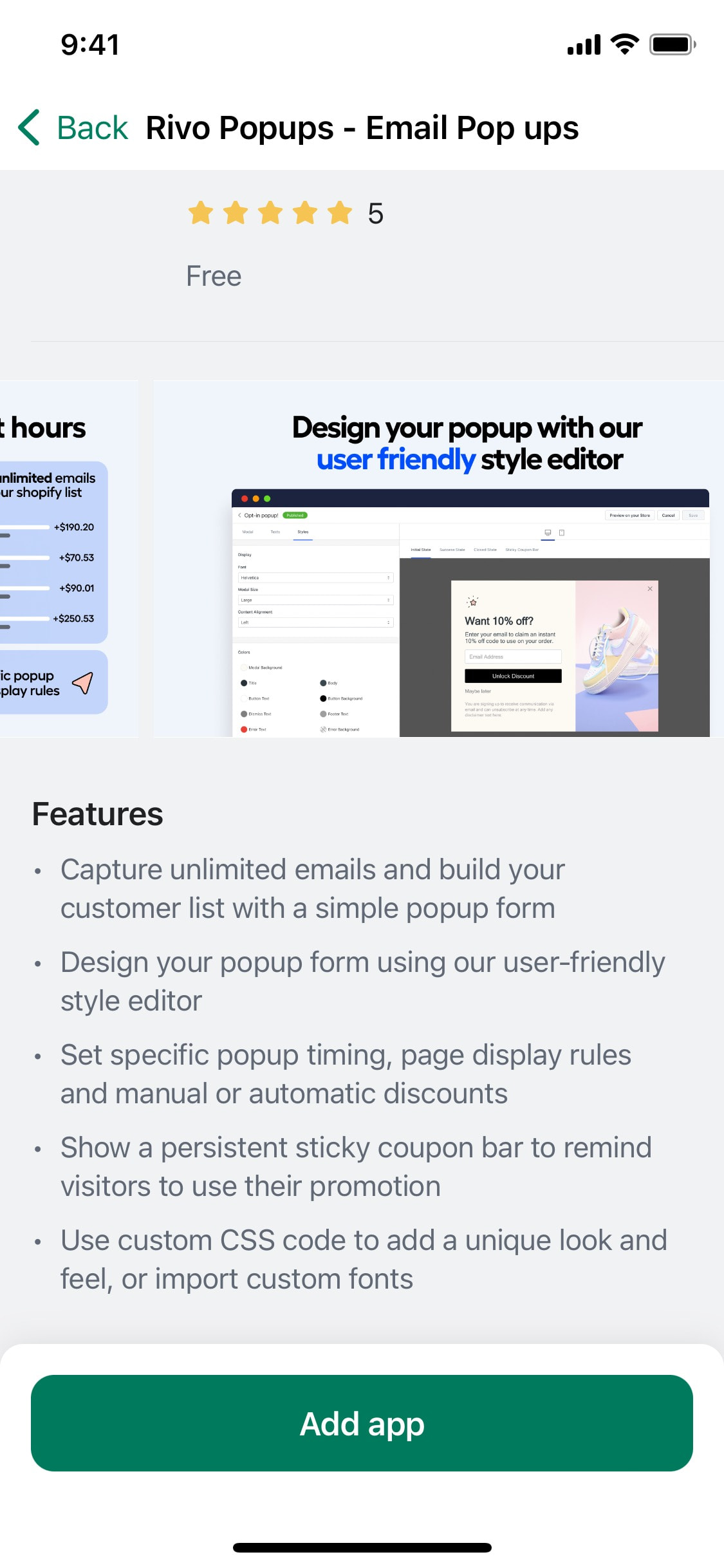 Shopify iOS screen 406