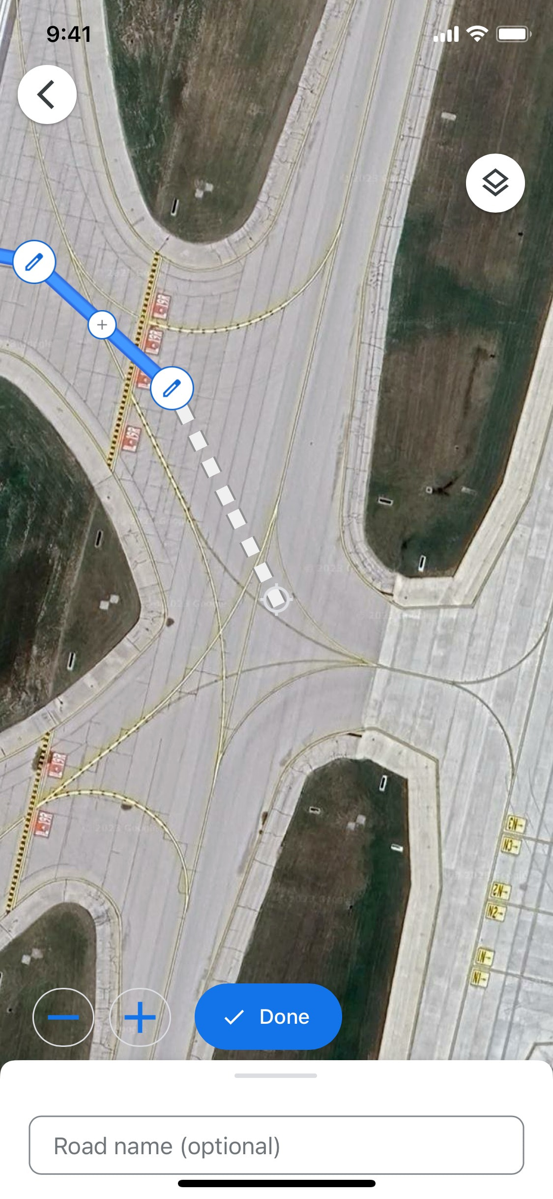 Google Maps iOS screen 337
