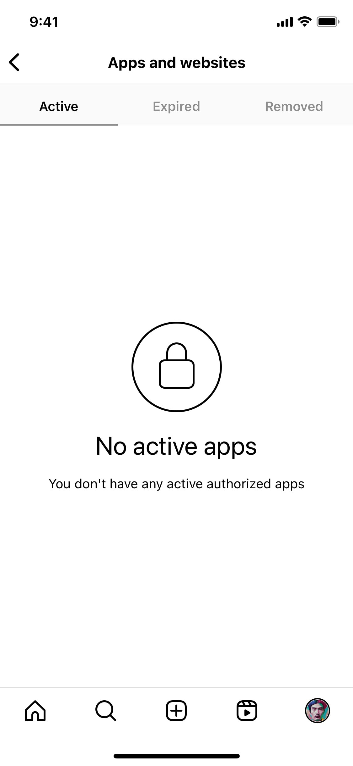 Instagram iOS screen 834