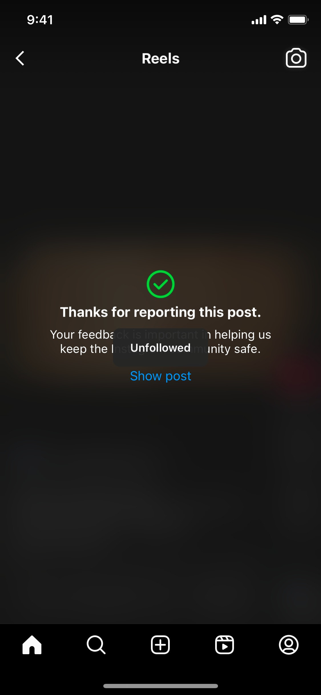Instagram iOS screen 394