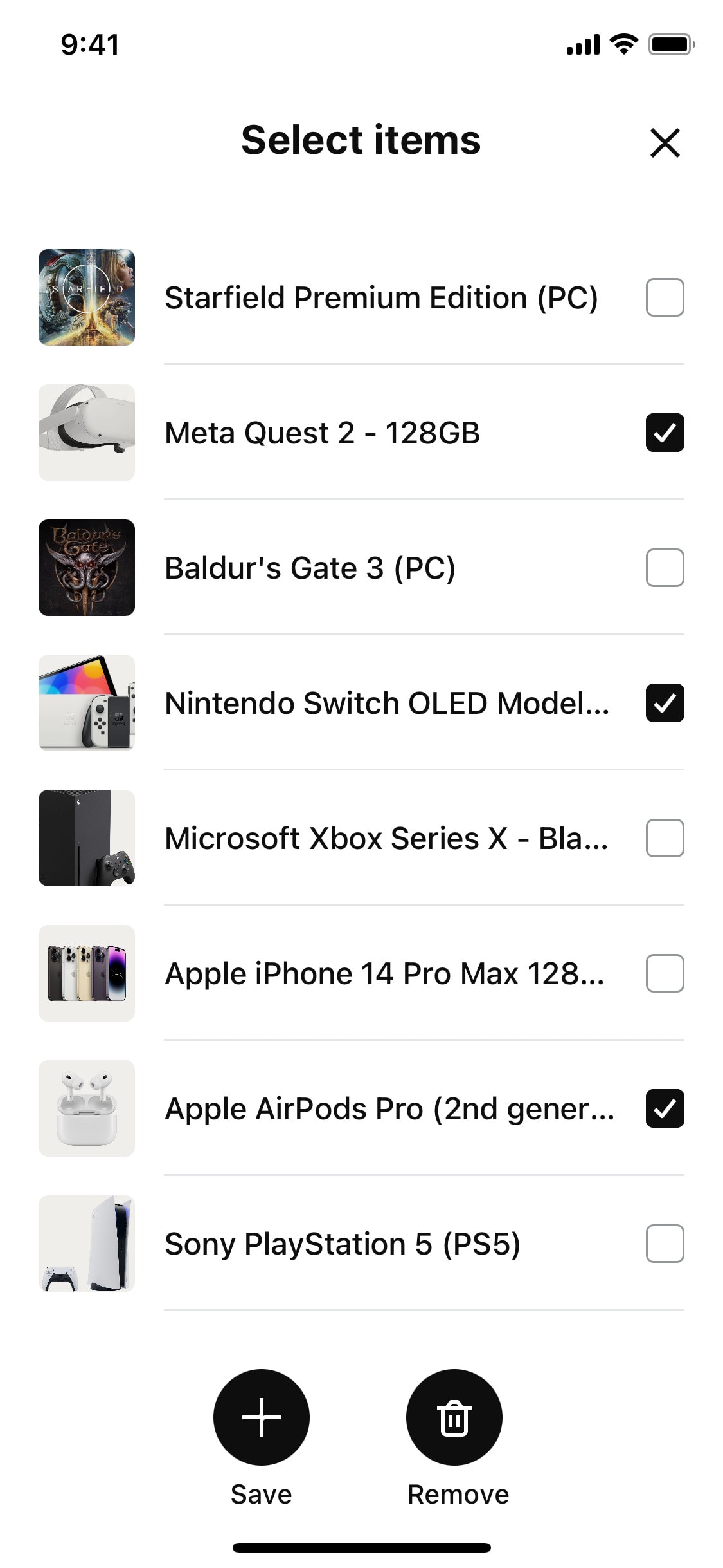 Klarna iOS screen 270