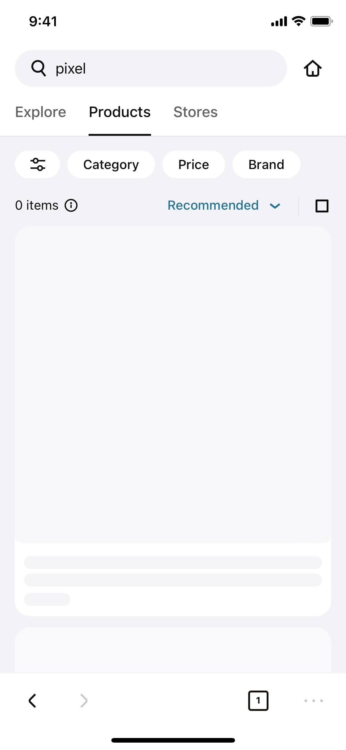 Klarna iOS screen 427