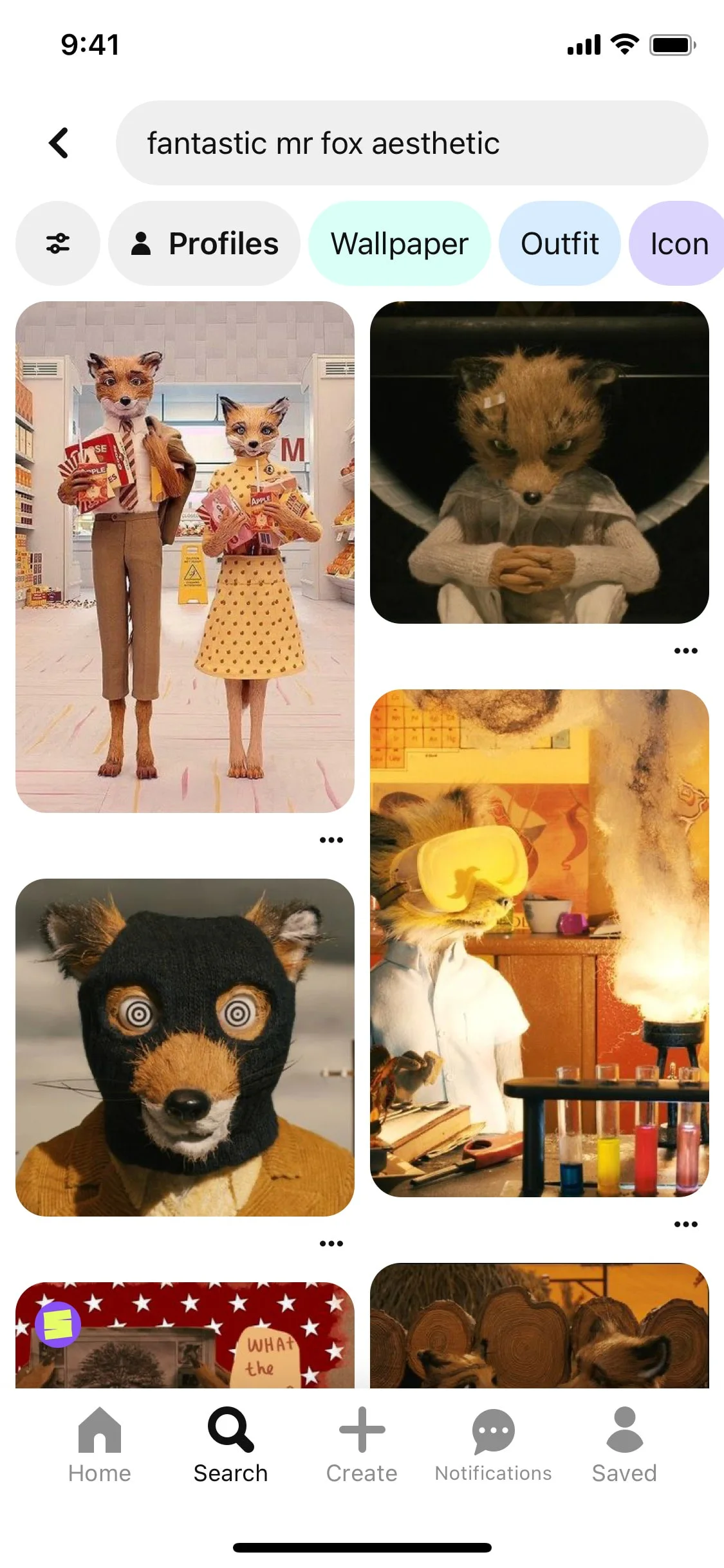Pinterest iOS screen 2