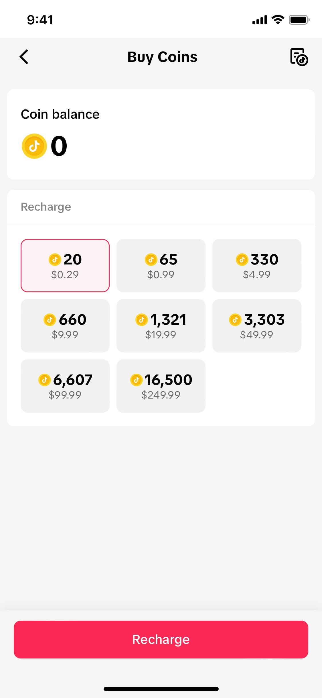 TikTok iOS screen 638
