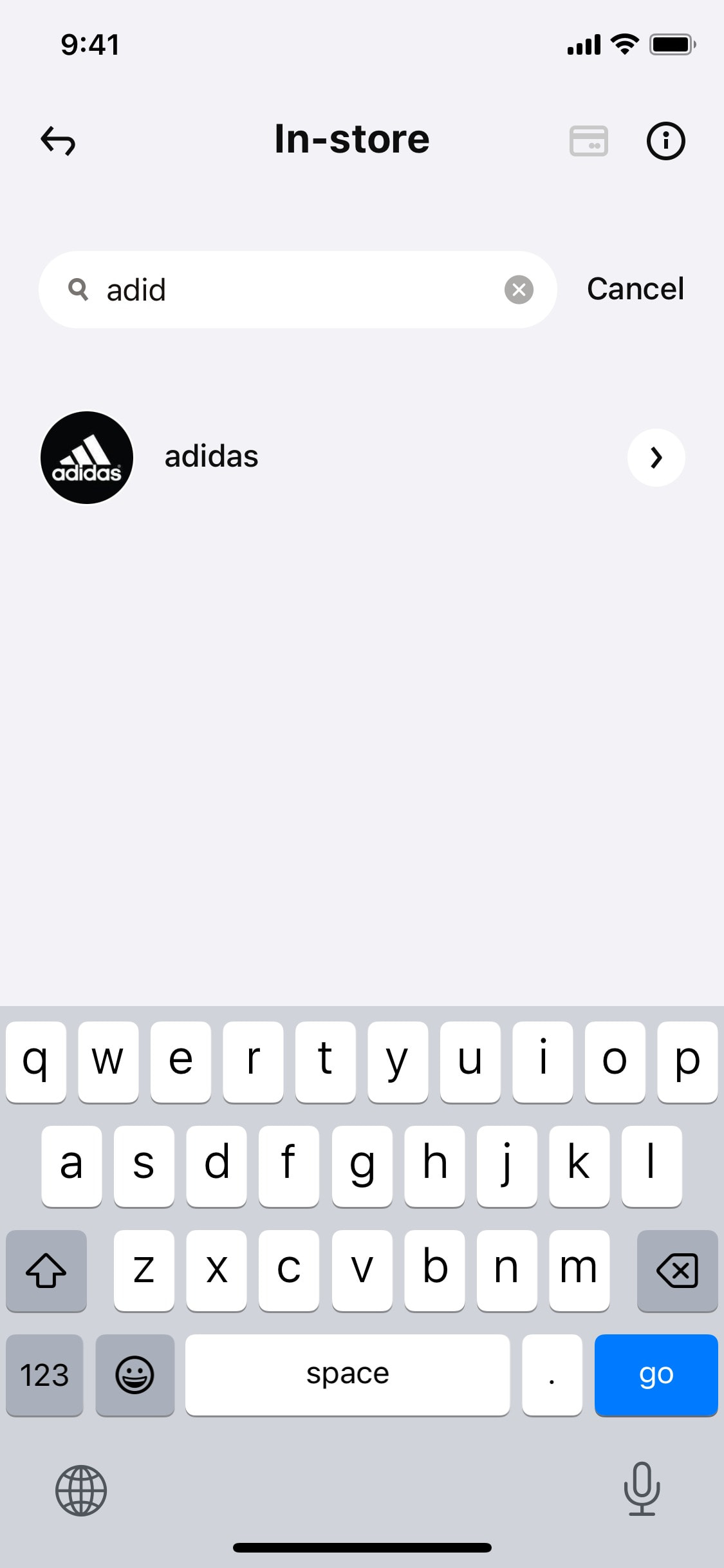 Klarna iOS screen 520