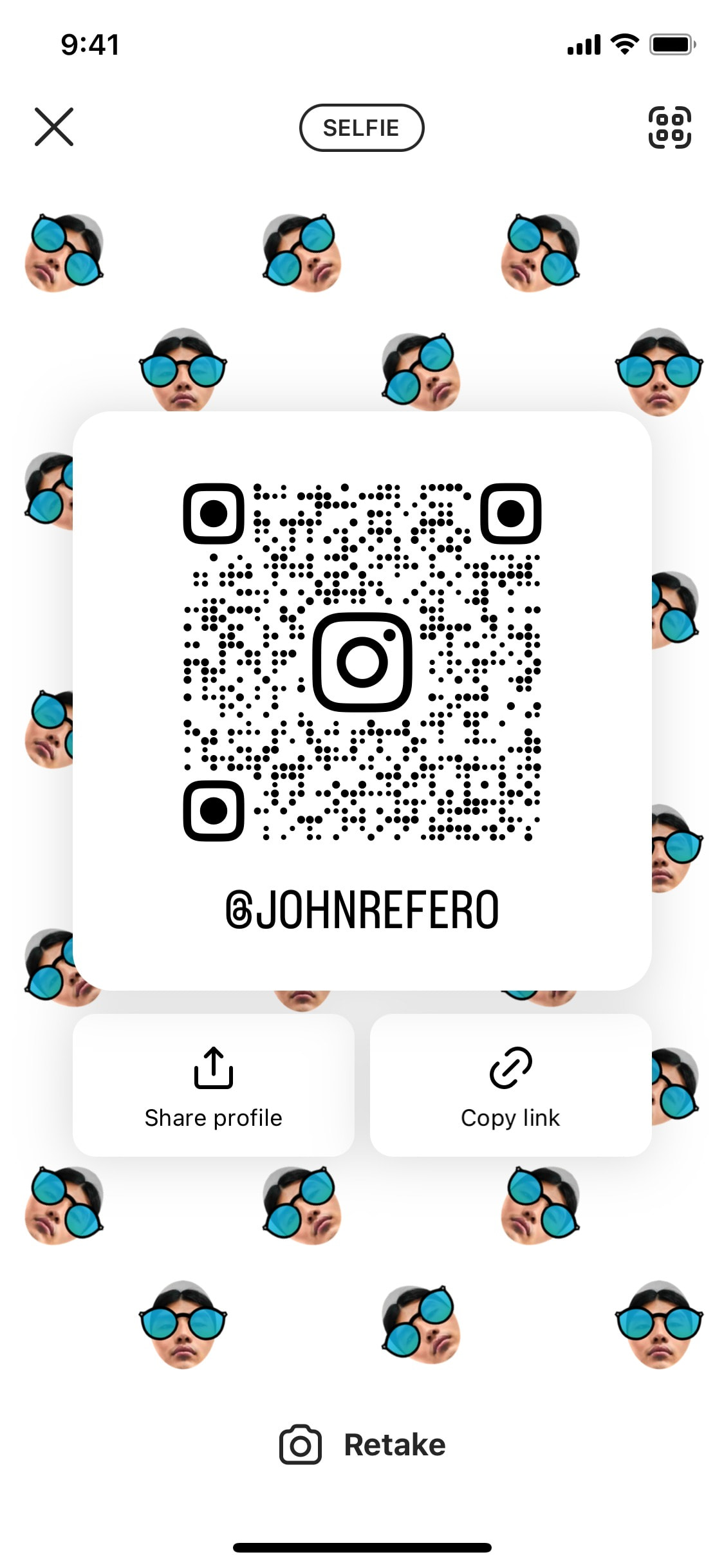 Instagram iOS screen 232