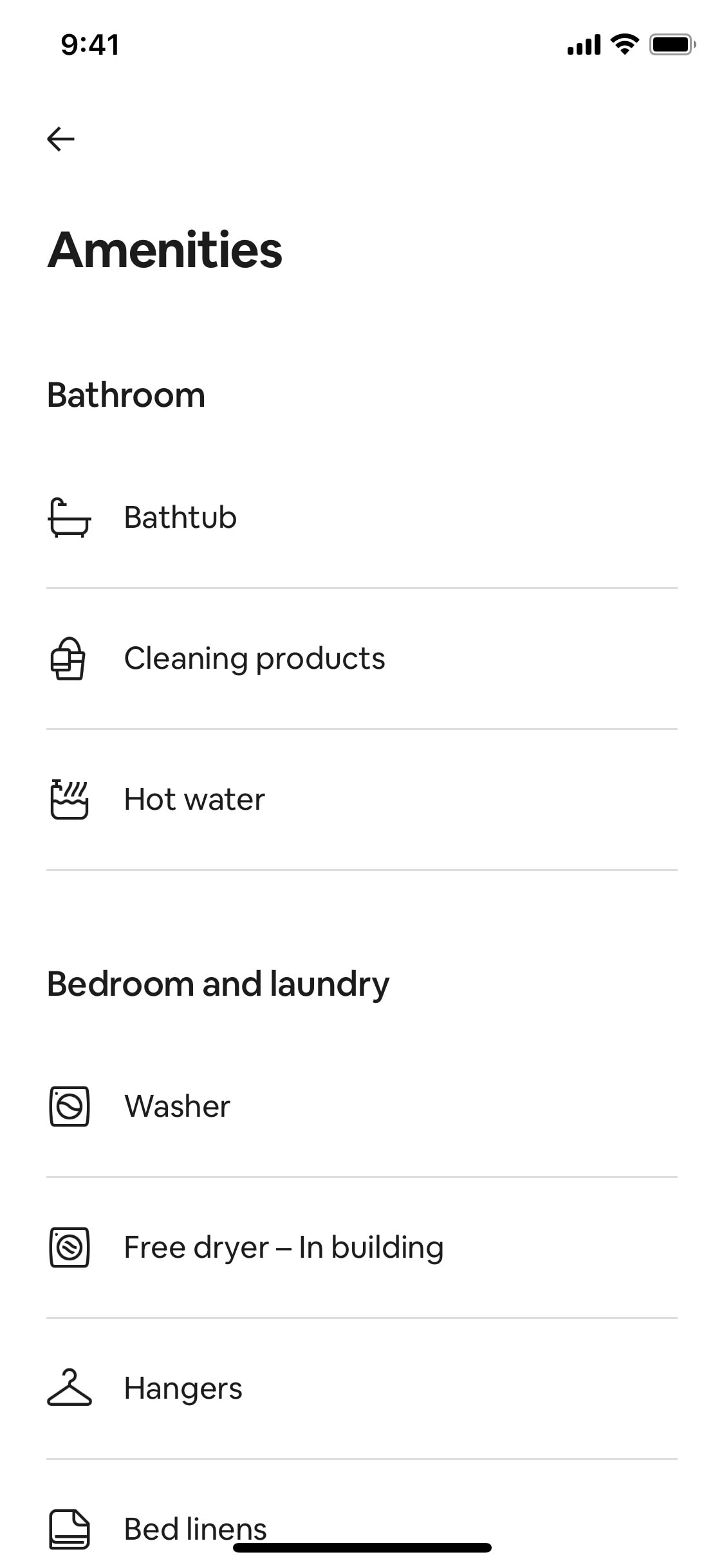 Airbnb iOS screen 490