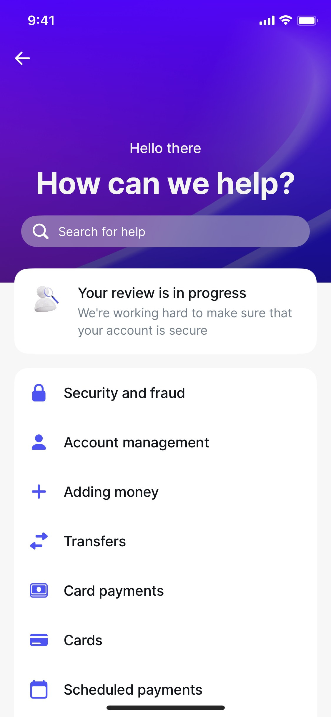 Revolut iOS screen 318
