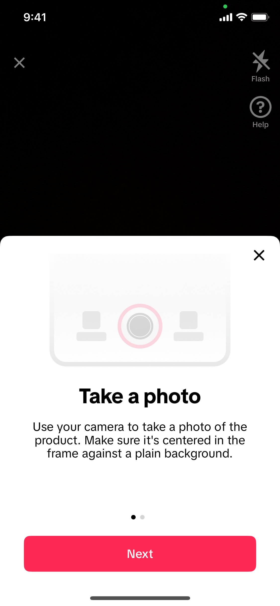TikTok iOS screen 604