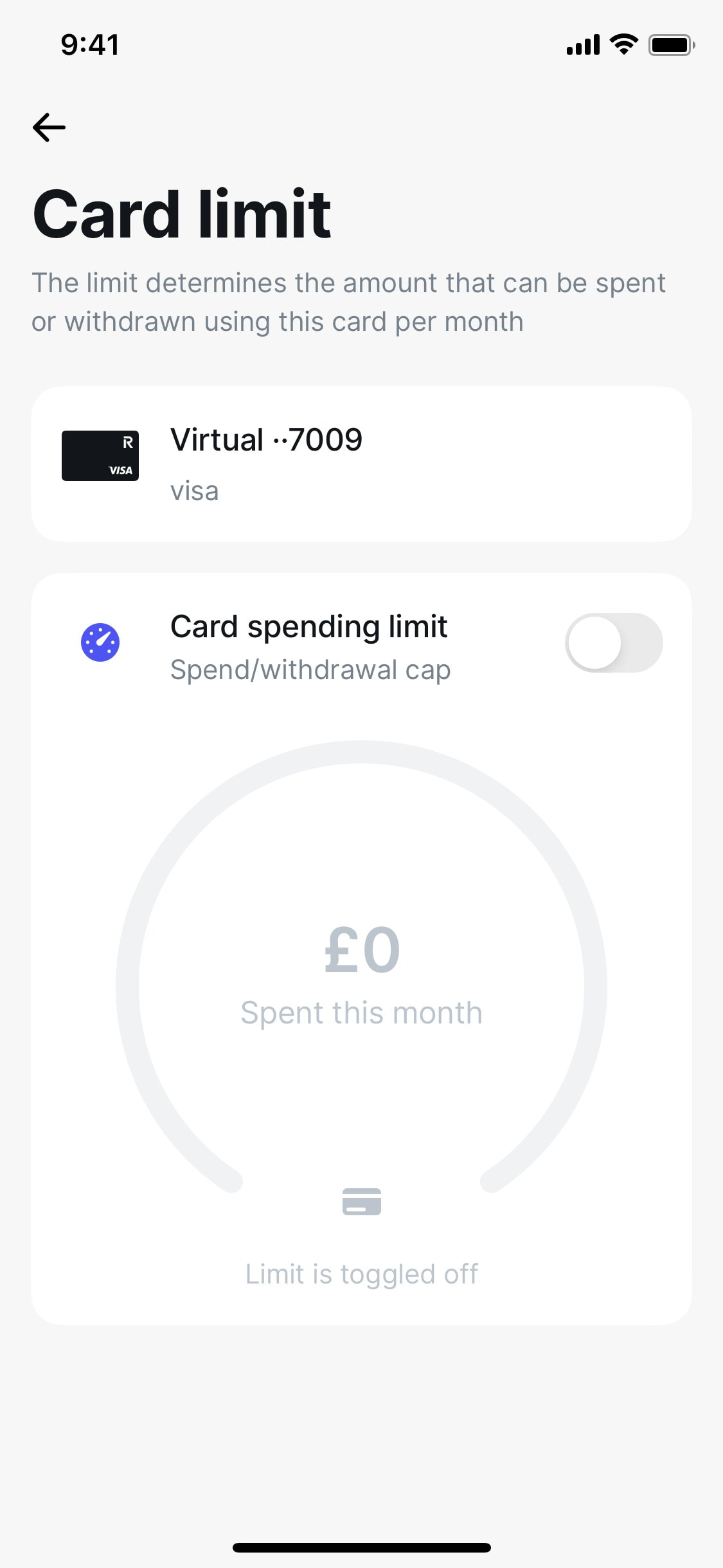 Revolut iOS screen 603